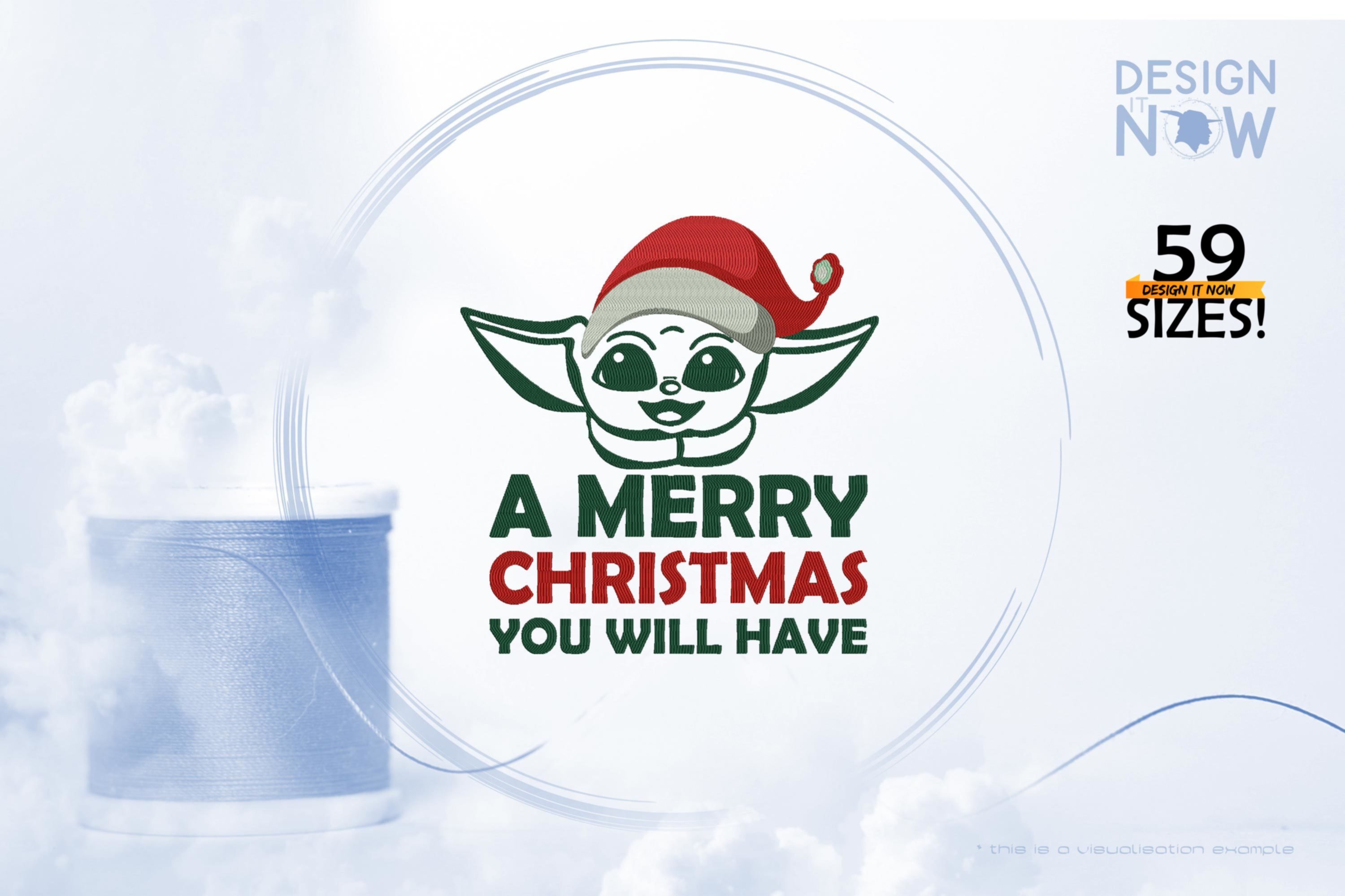 Tribute To Fictional Character Grogu aka Baby Yoda (A Merry Christmas You Will Have)