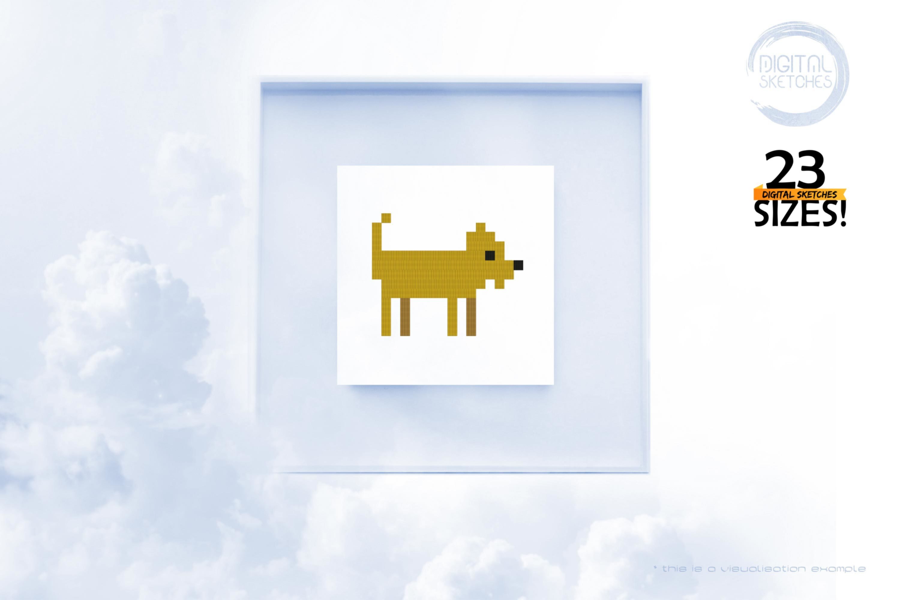Dog Pixel Art