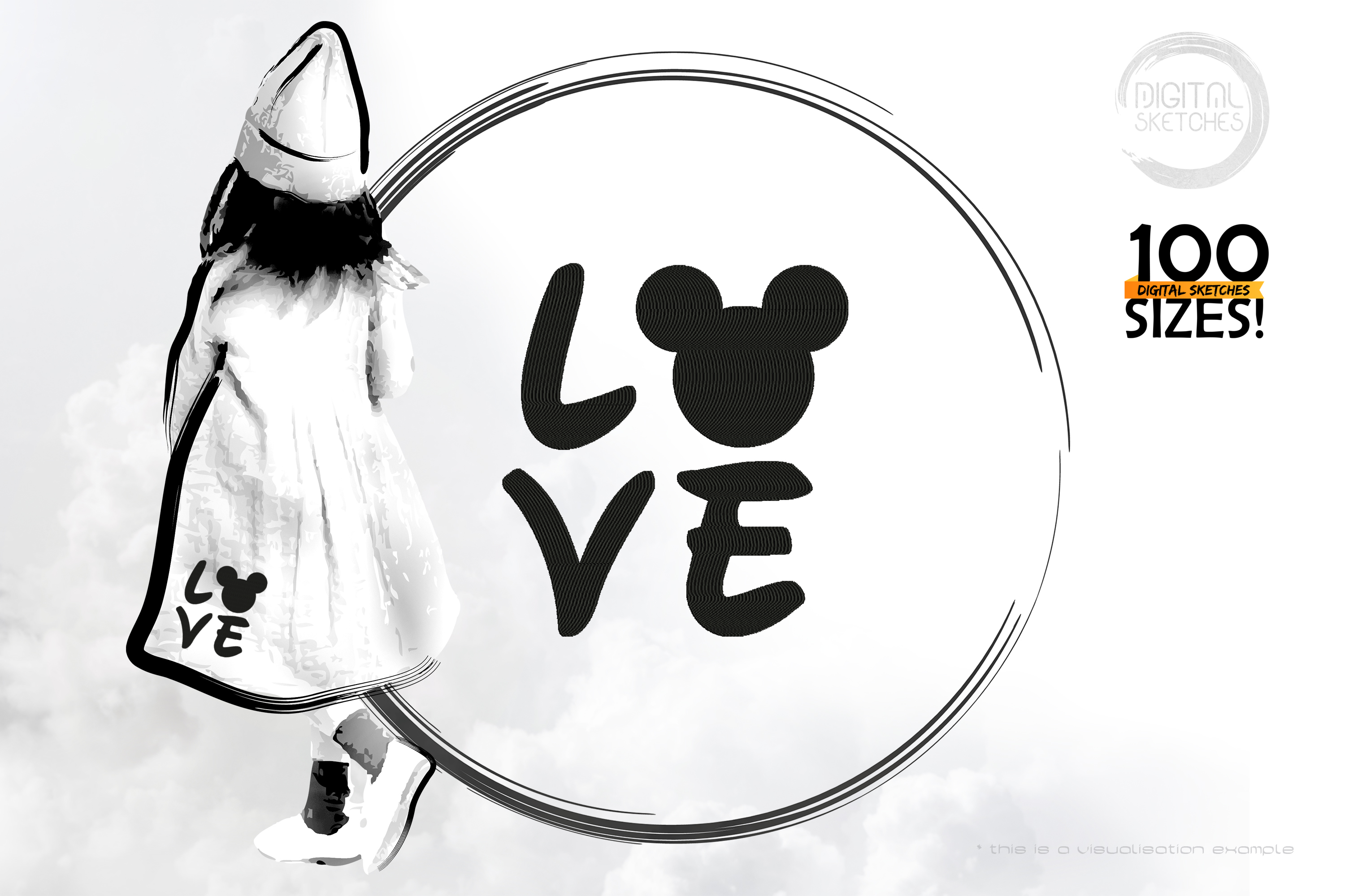 Mouse Love Saying
