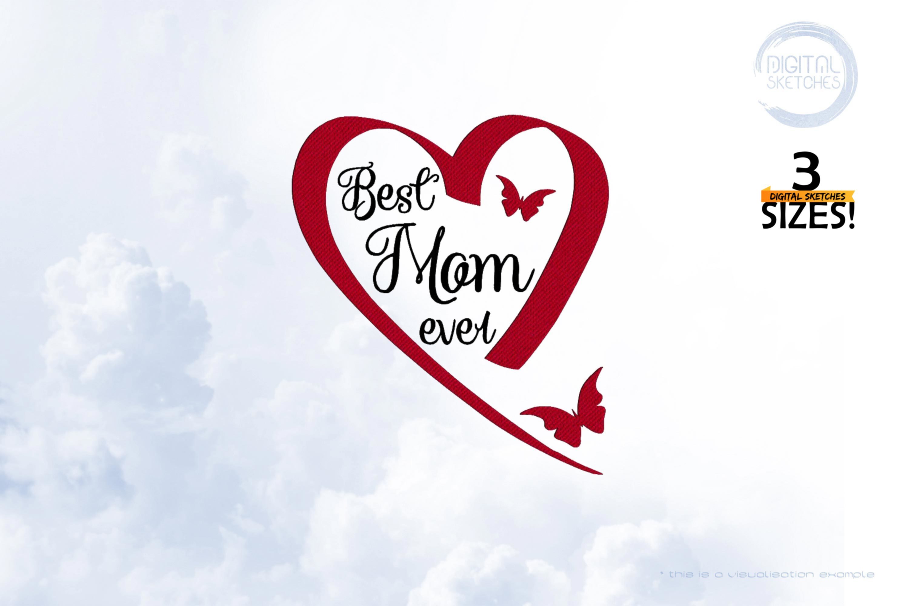 Heart Best Mom Ever