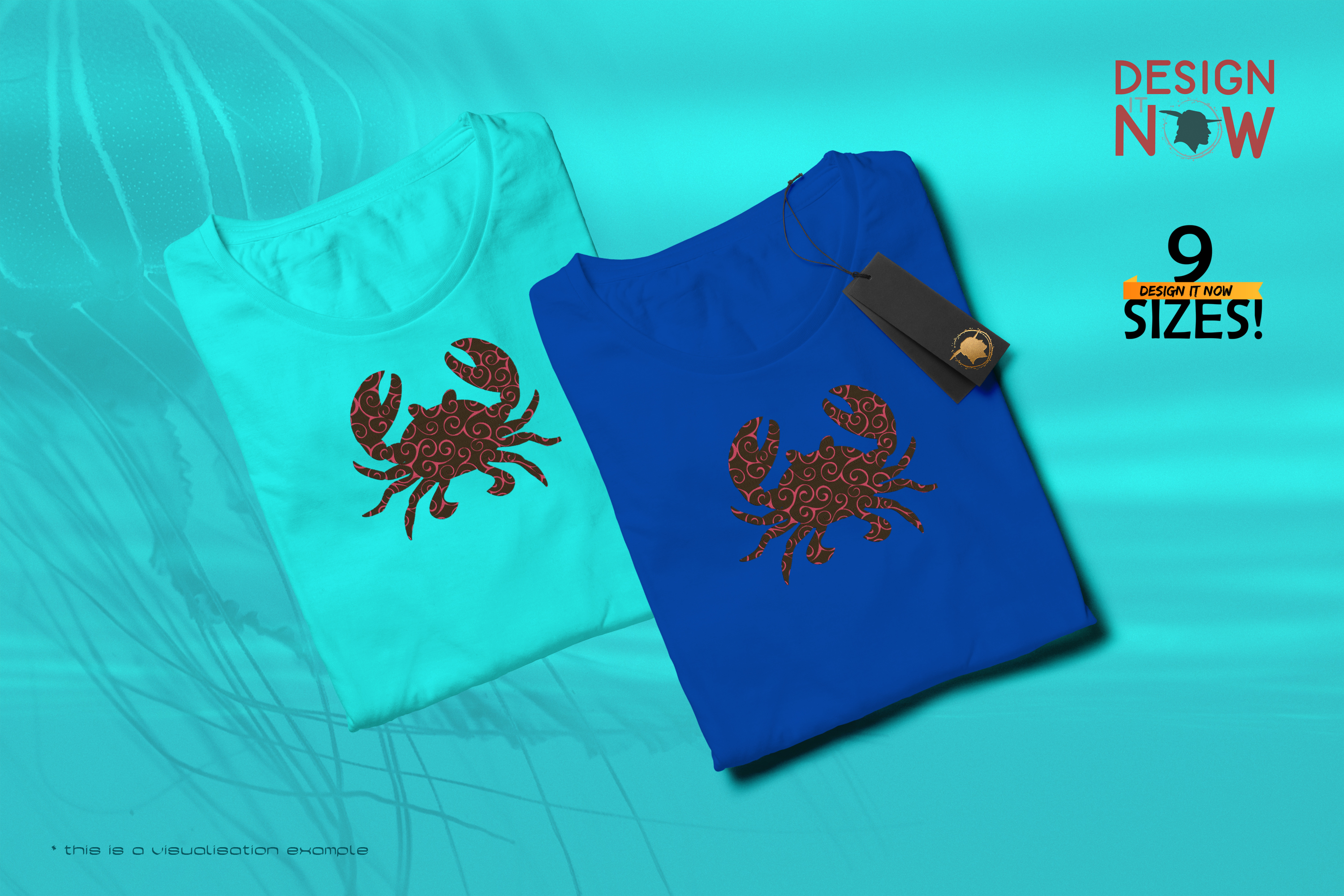 Crab-Decorative Pattern