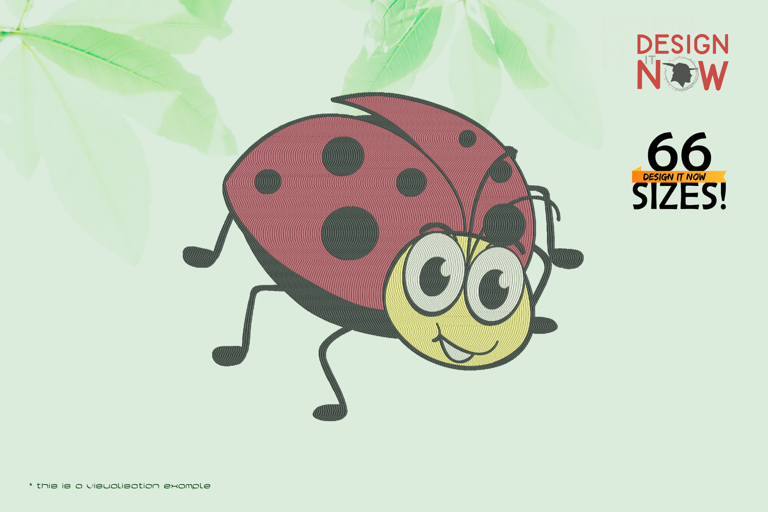 Cartoon Ladybug VI