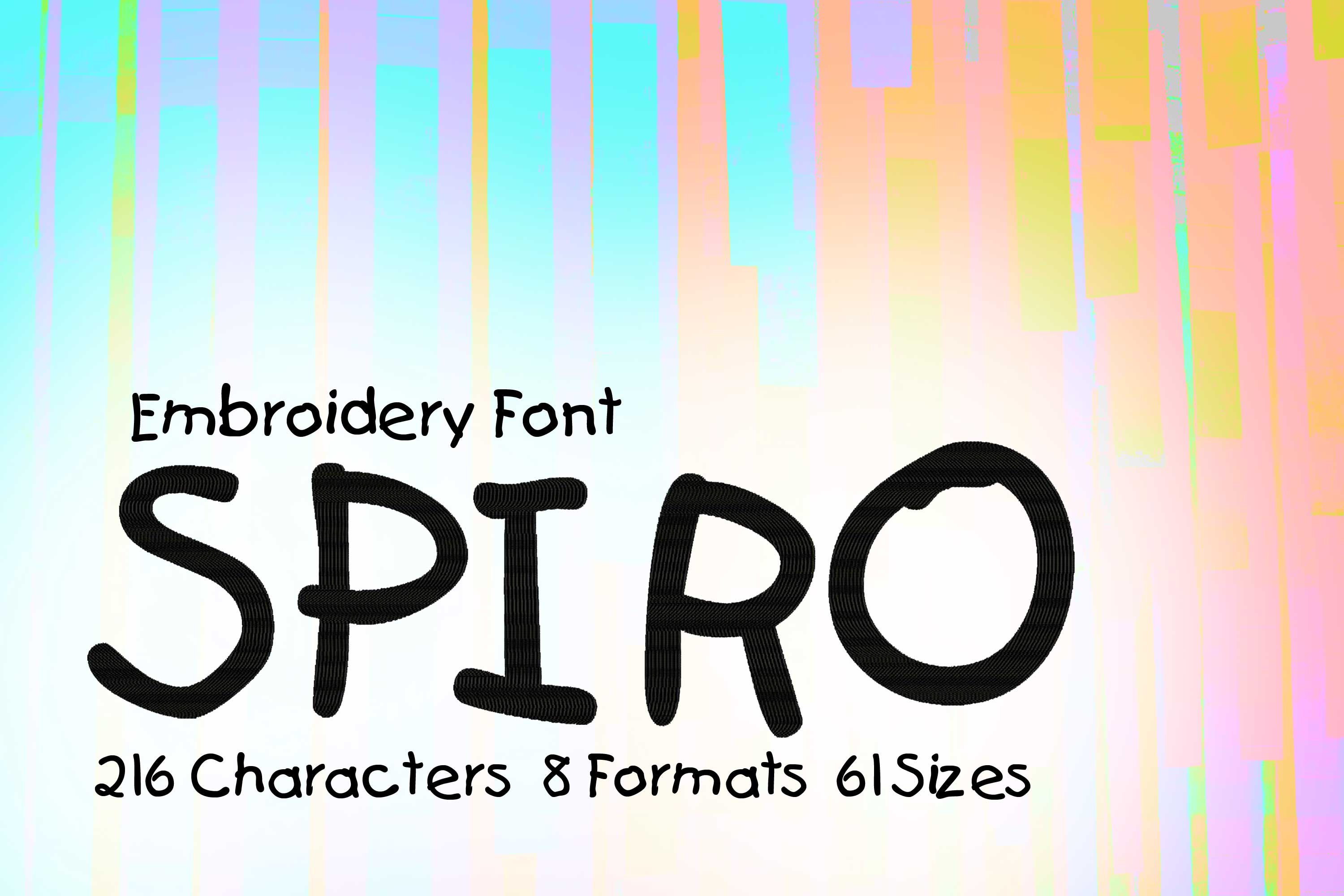 Spiro Cartoon Letters Font