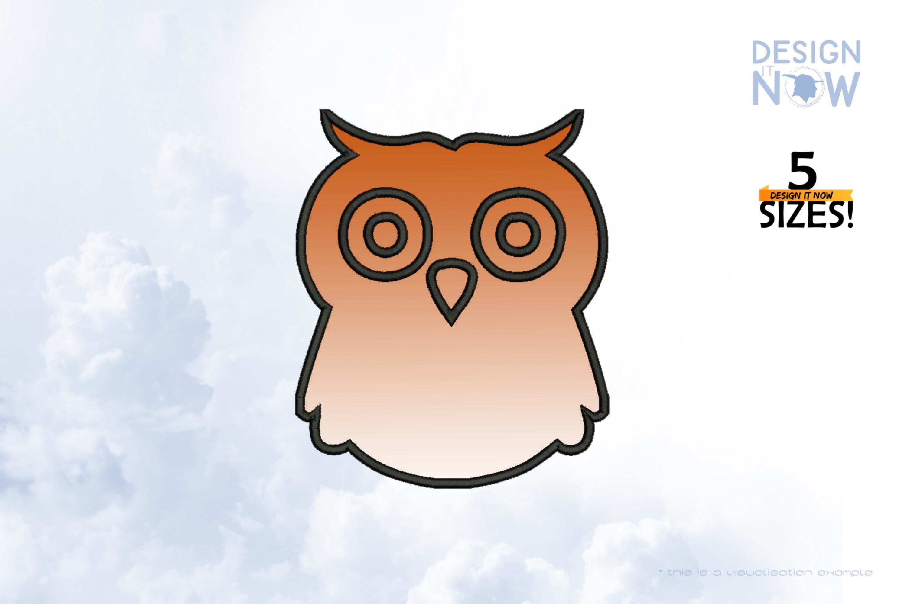 Owl Applique III