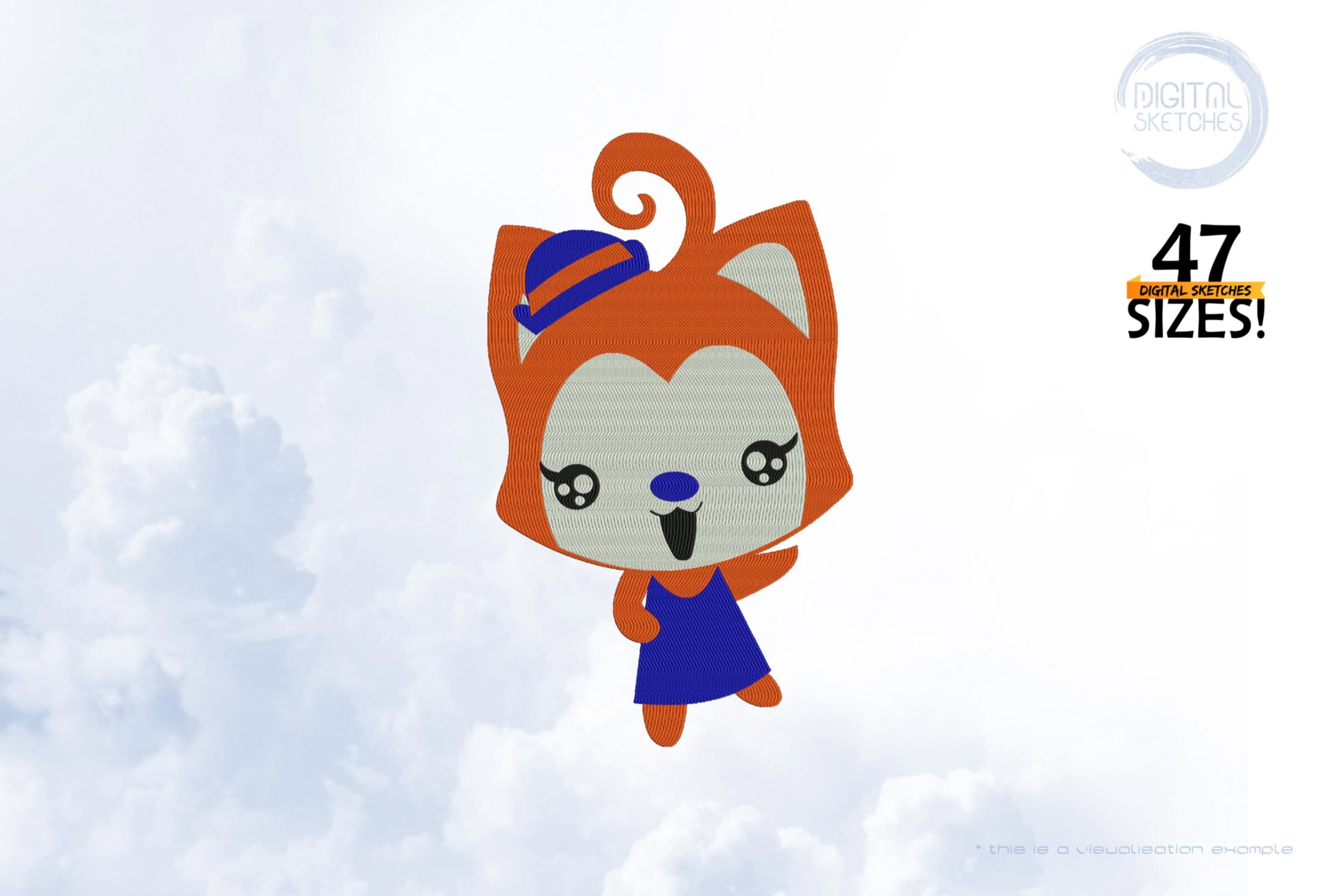 Red Cute Fox Girl