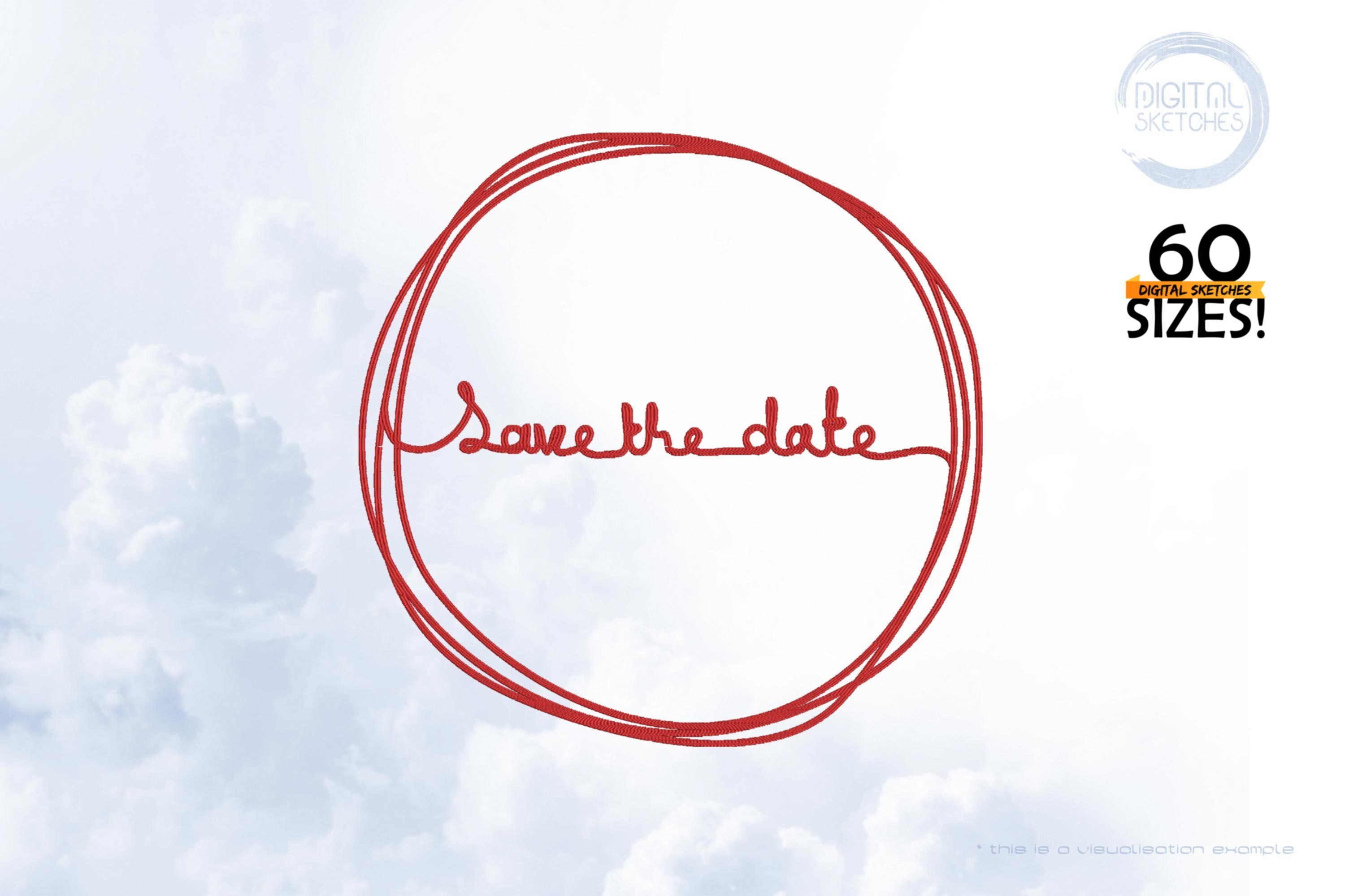 Save The Date Frame