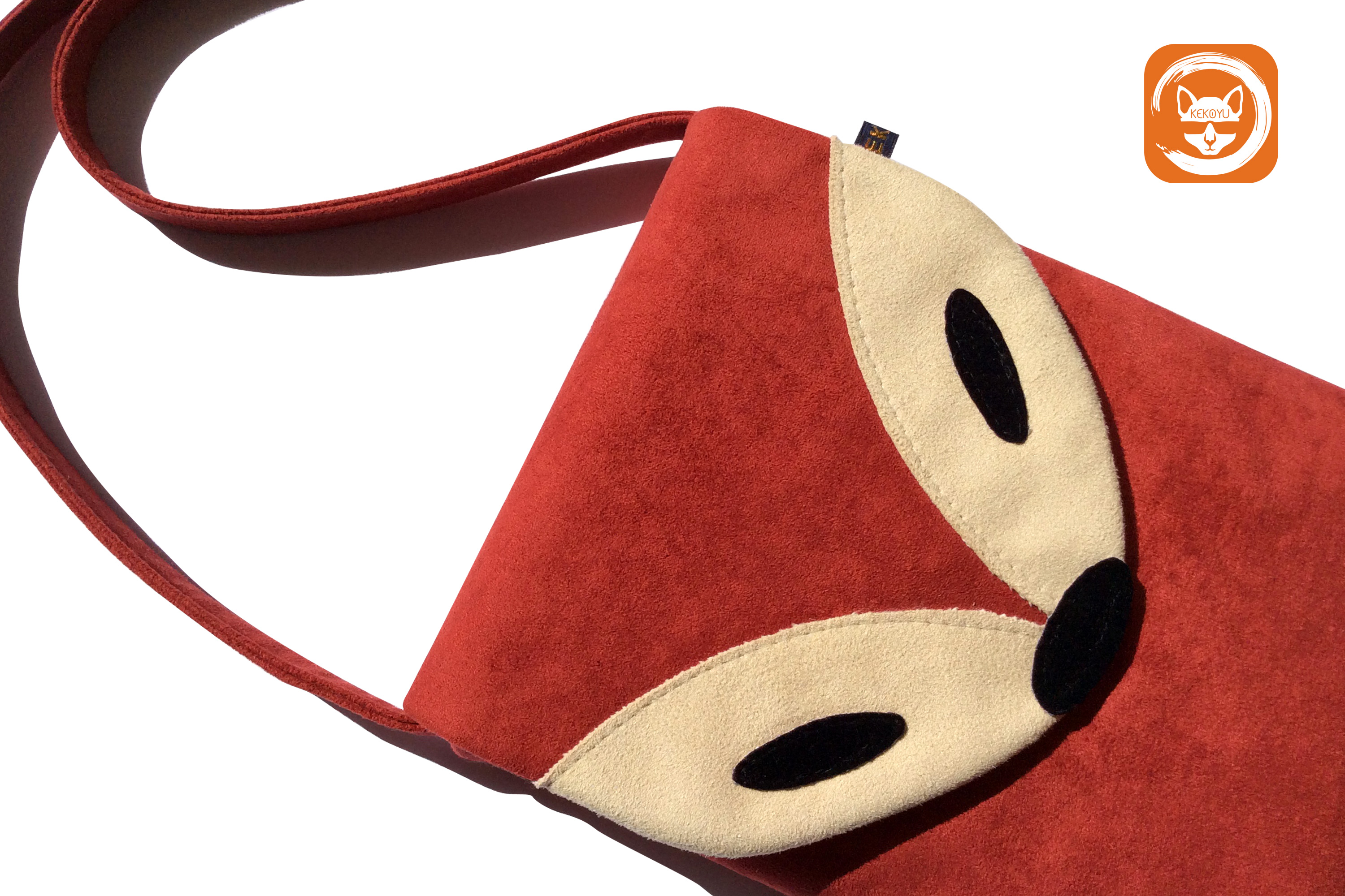 Red Fox Crossbody Bag