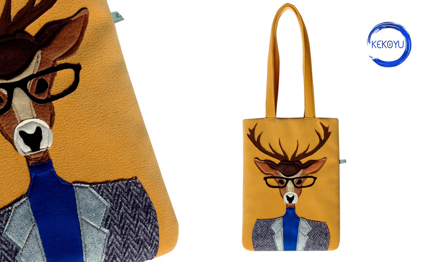 Sir Deer Tote Bag