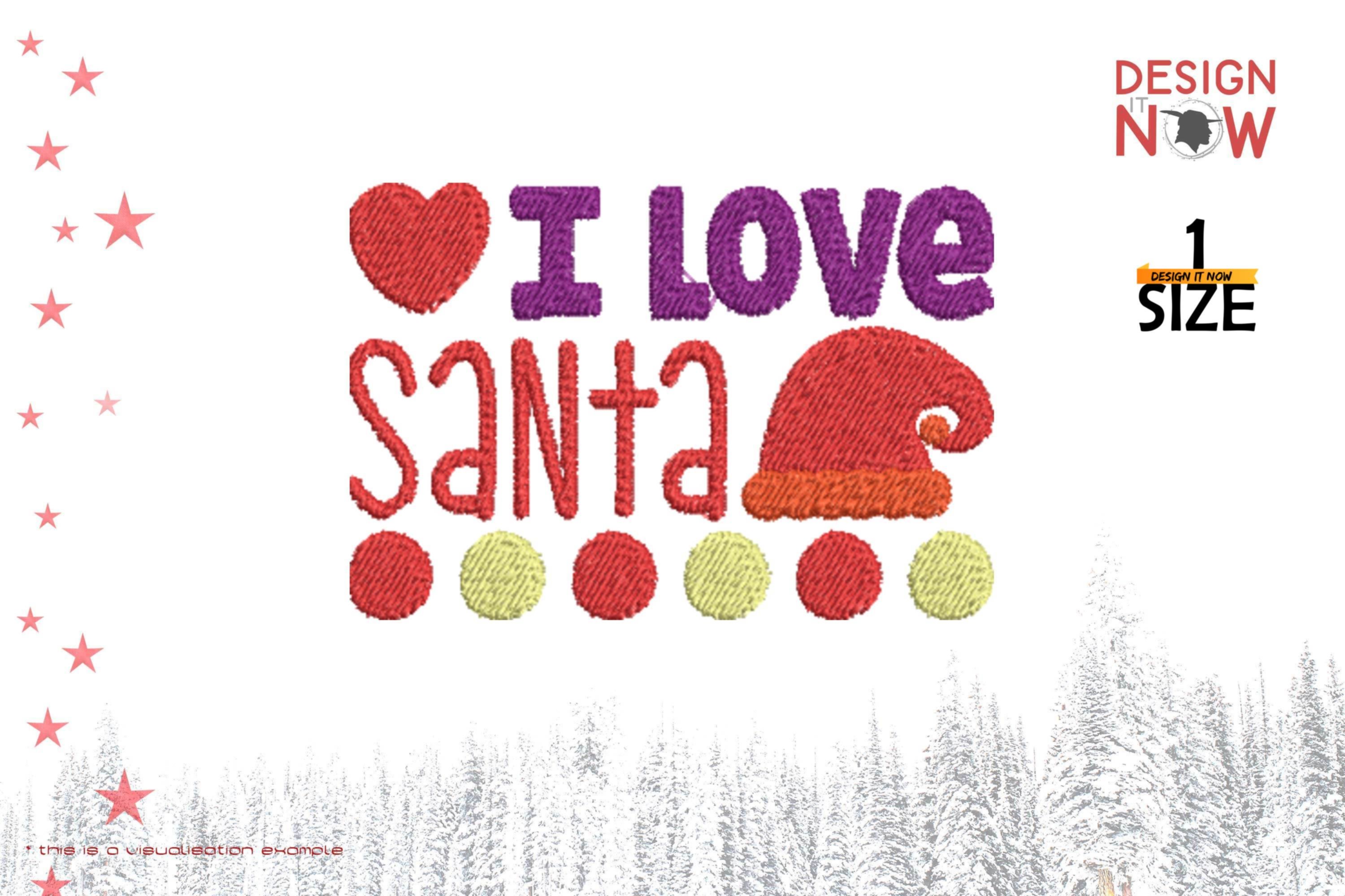 Love Santa Christmas Saying