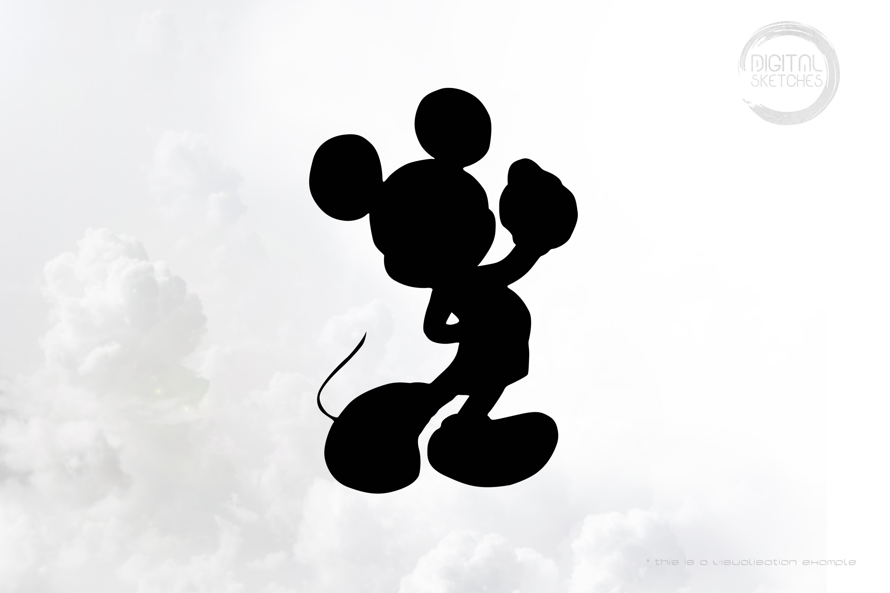 Mickey Silhouette I