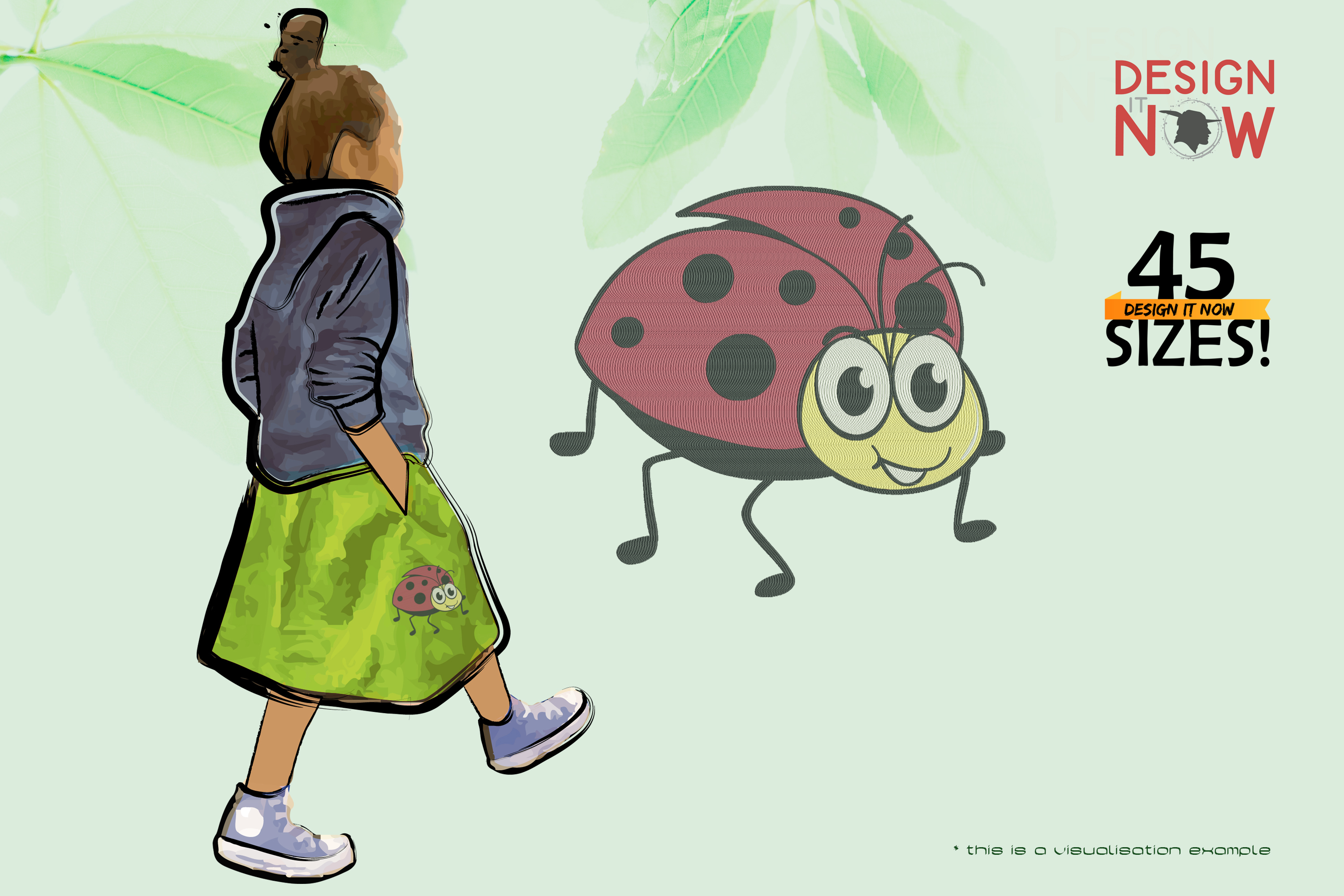 Cartoon Ladybug I 