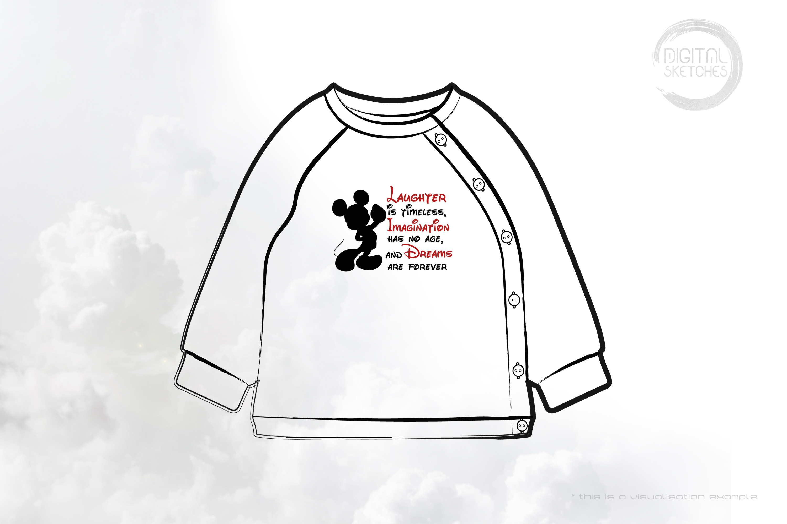 Laughter Imagination Dreams Mouse Quote