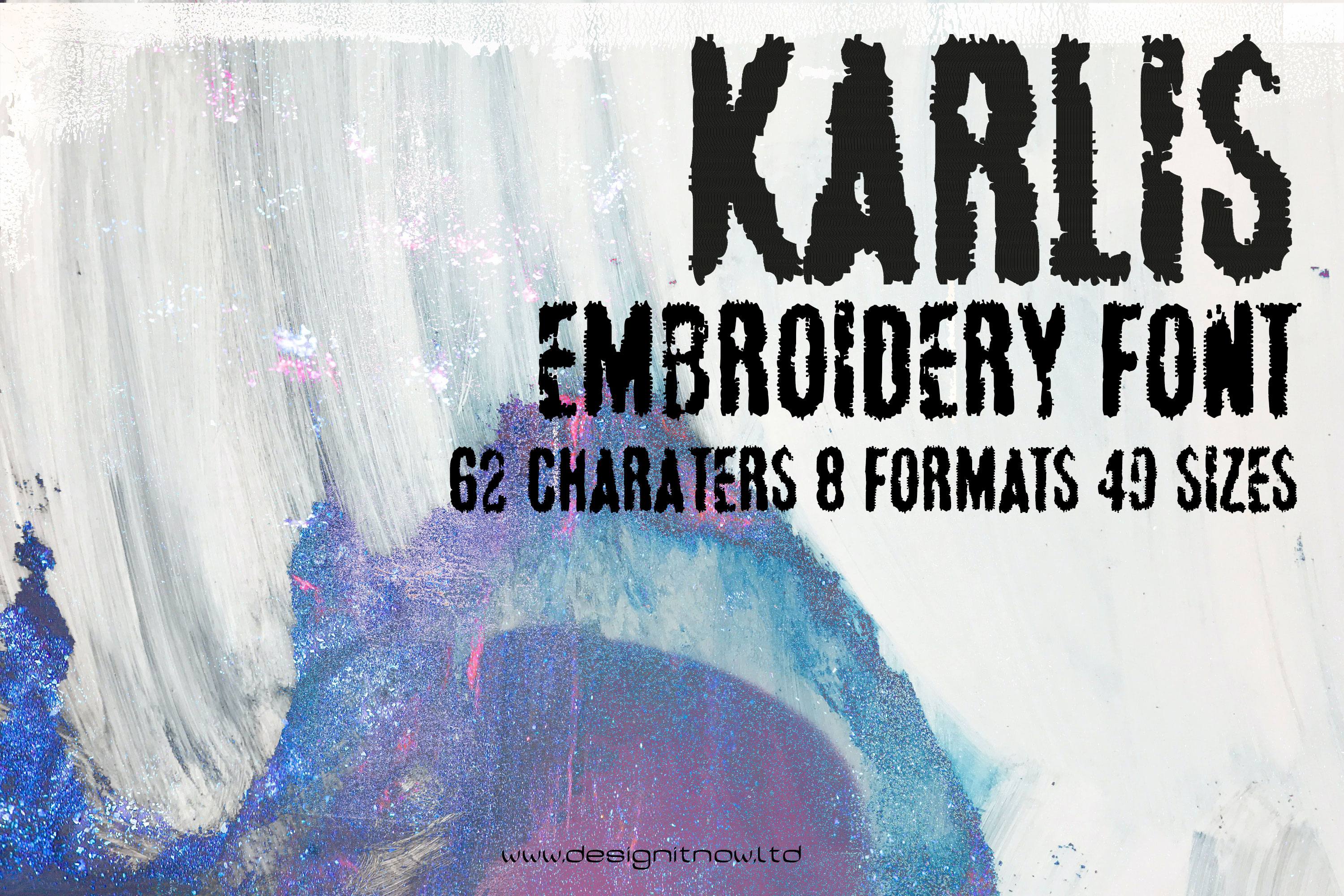 Karlis Grunge Letters Font