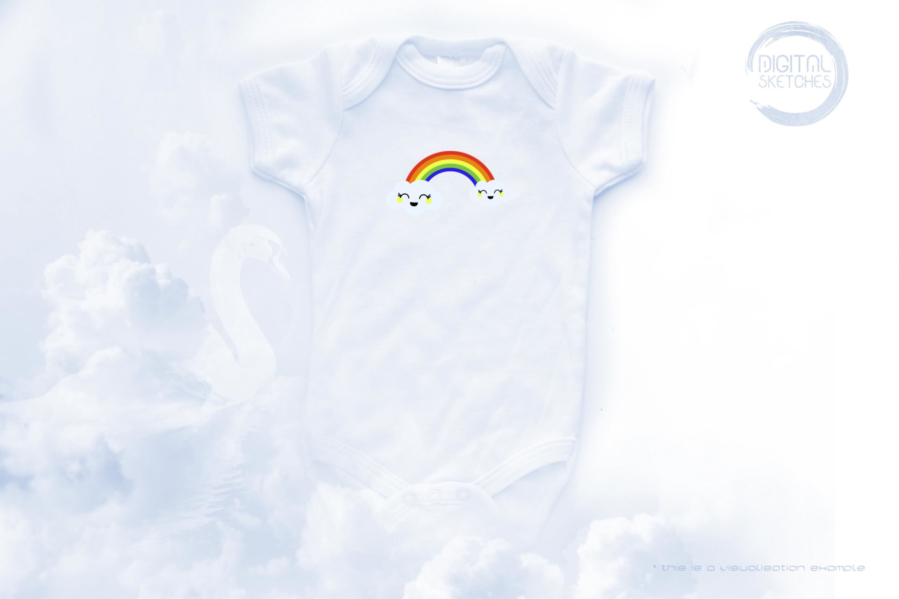 Cute Rainbow Clouds