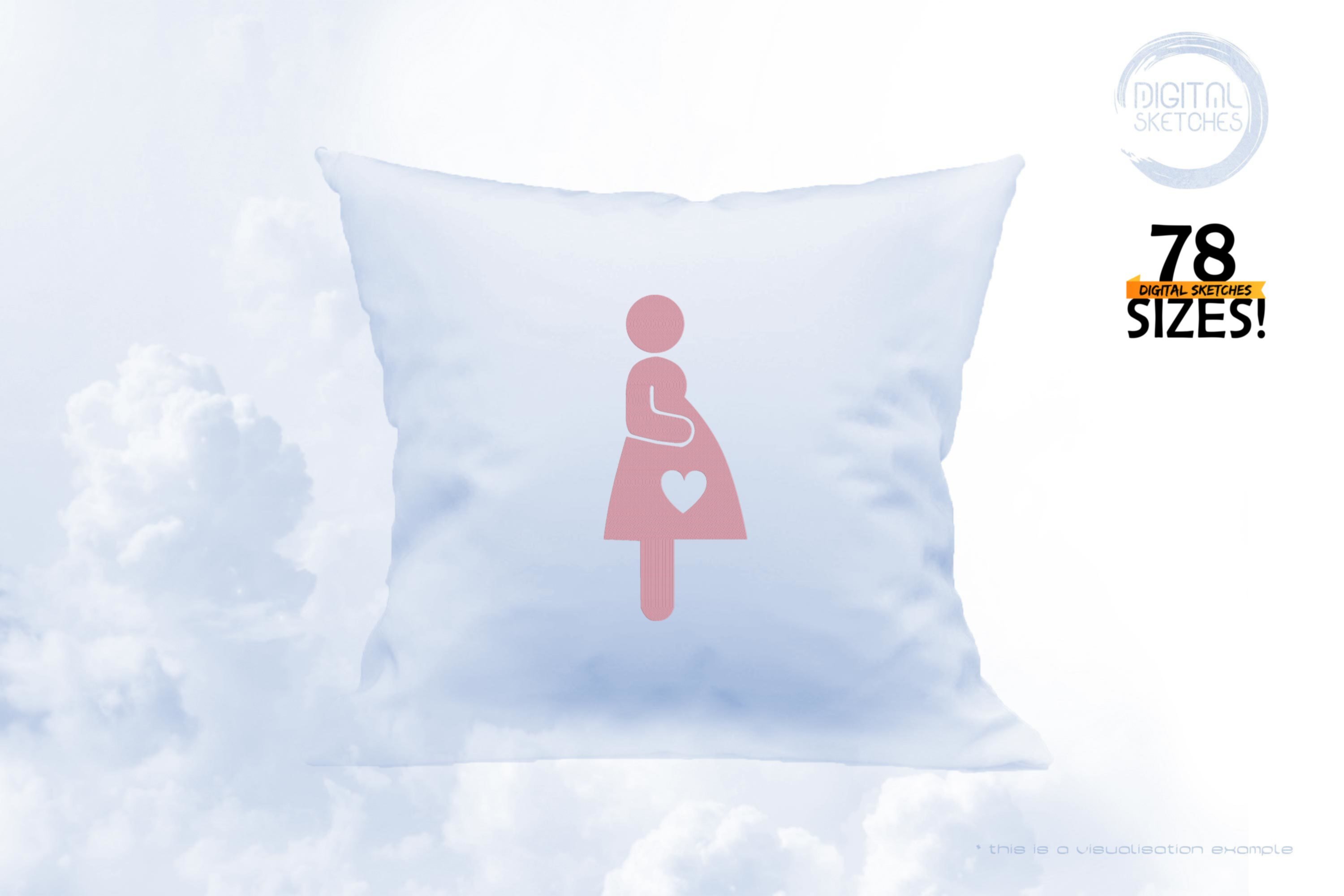 Pregnant Maternity Icon I