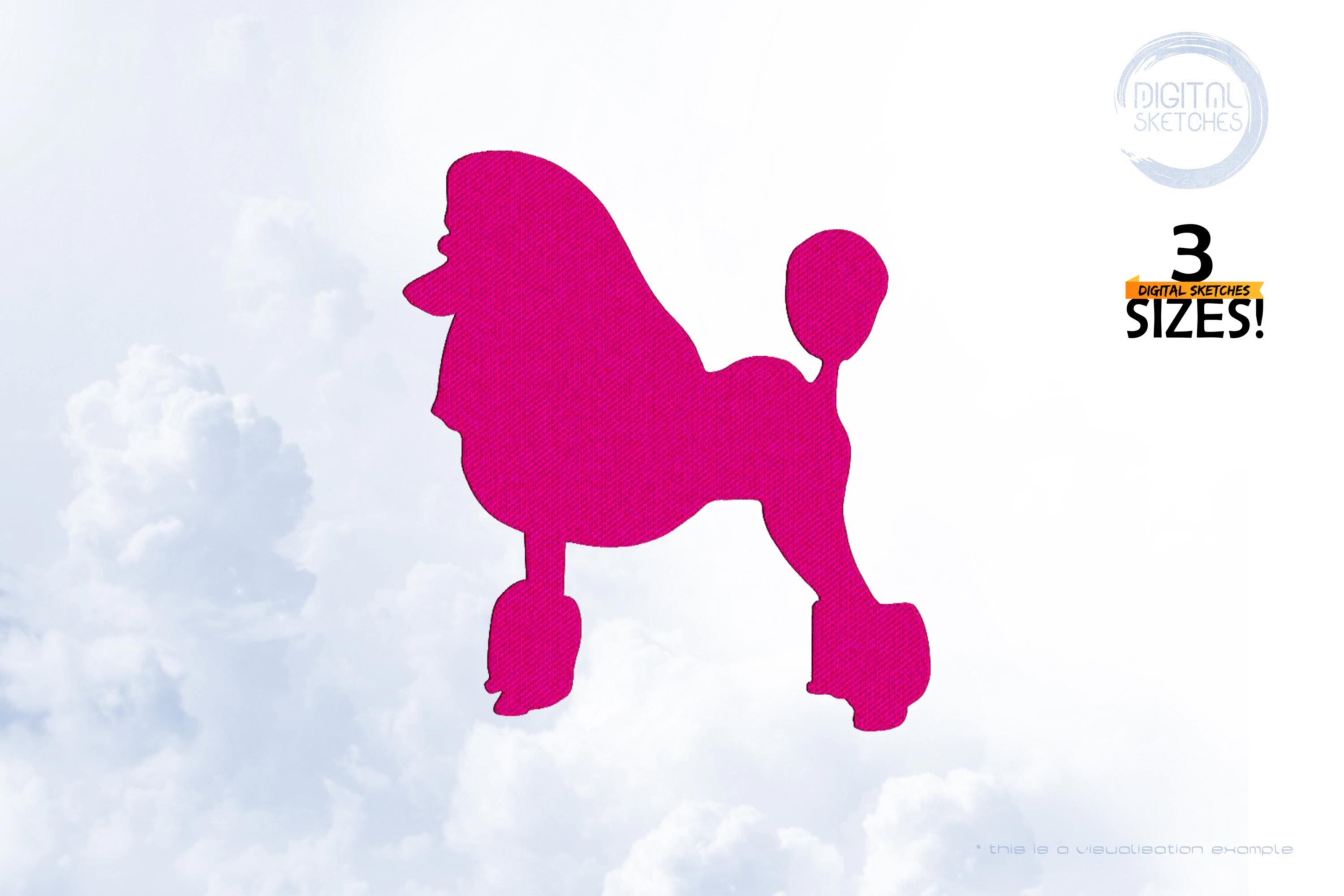 Dog Poodle Silhouette 