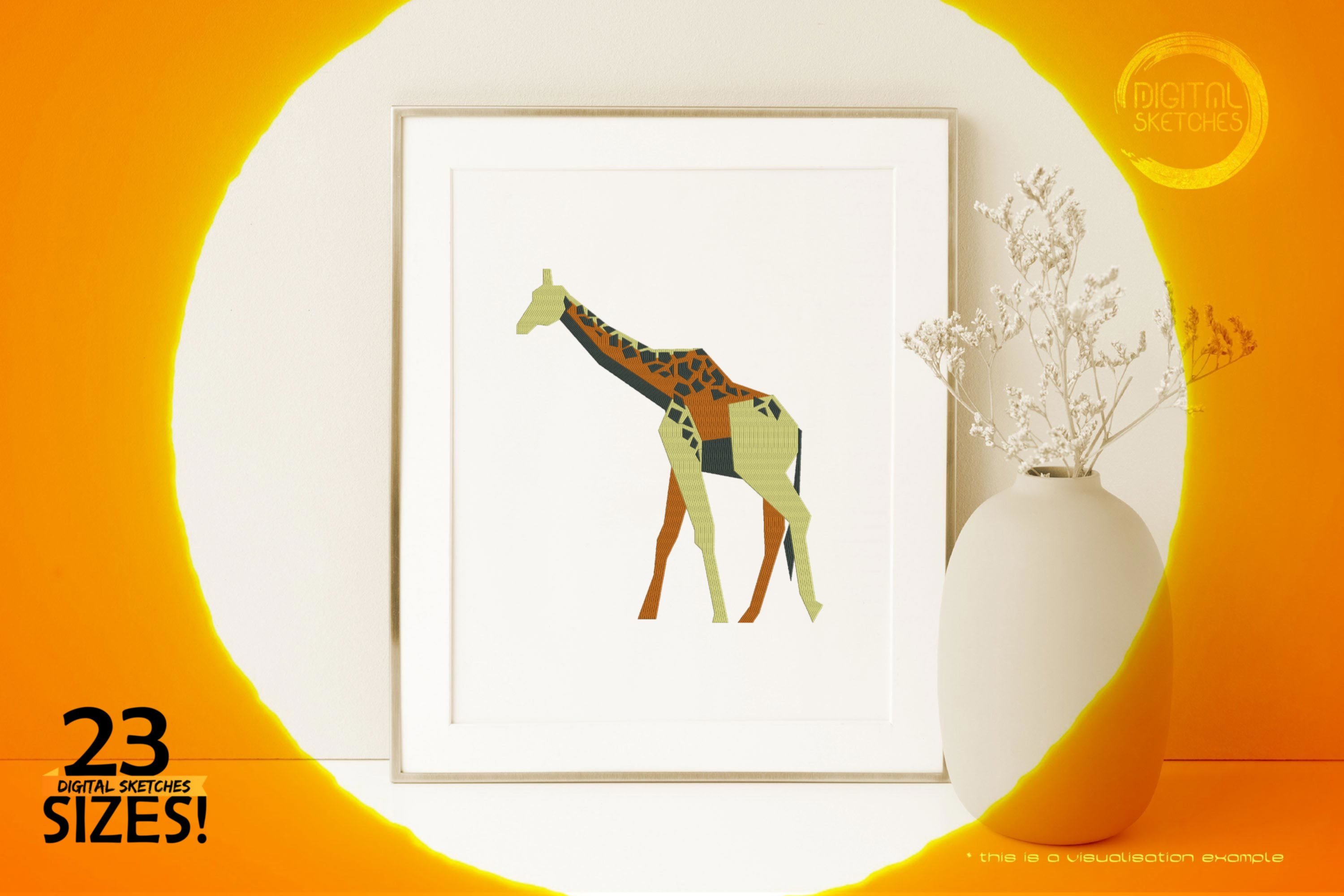Abstract Animal Giraffe