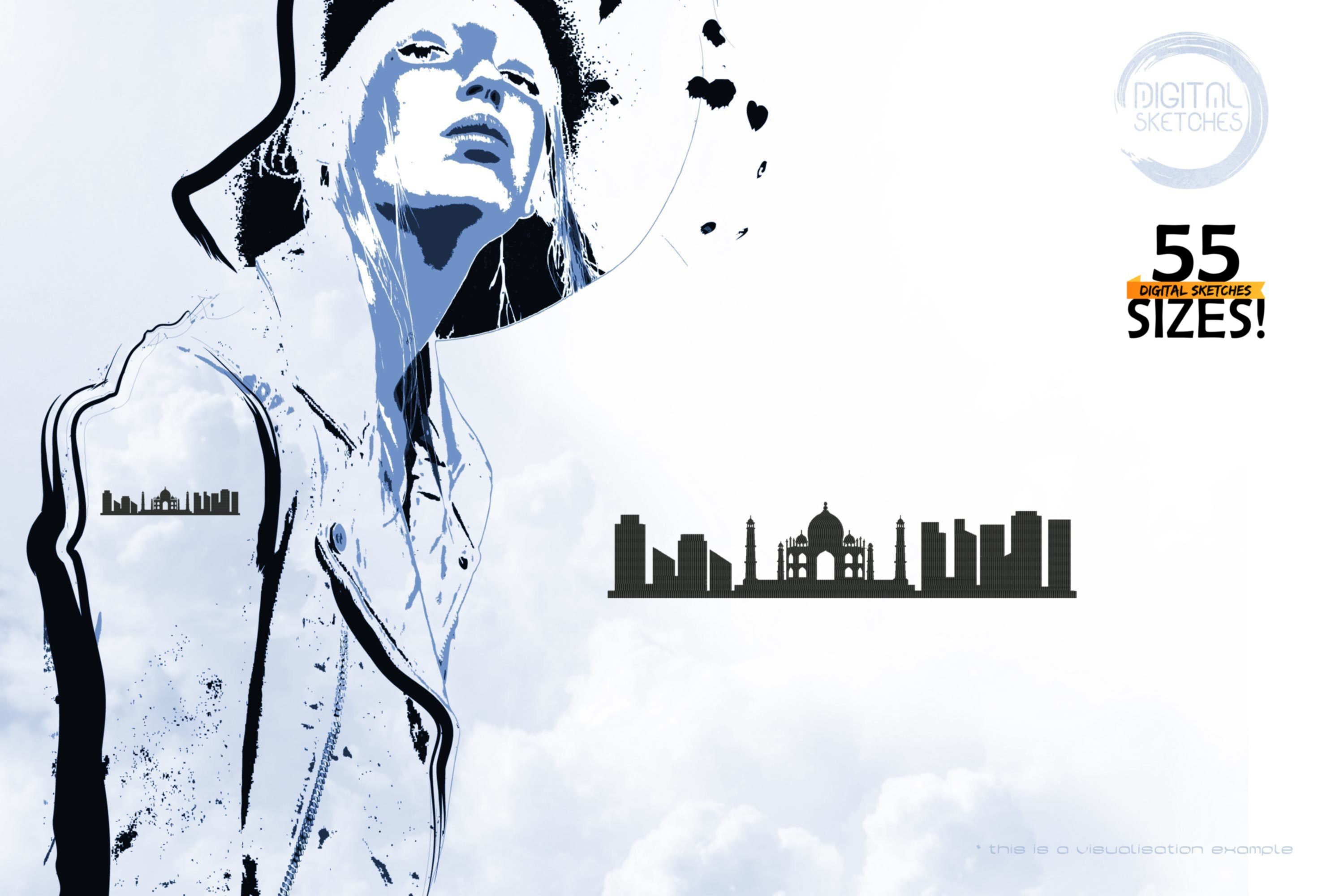 New Delhi Skyline