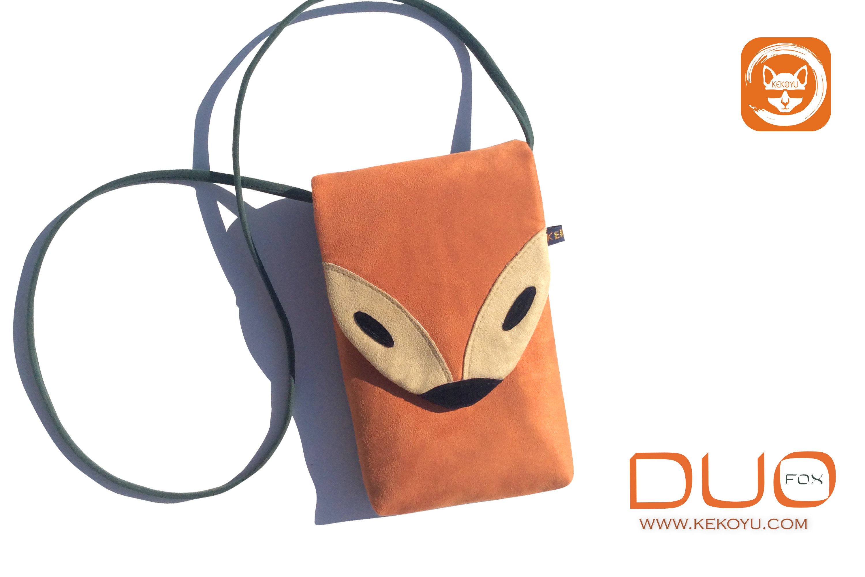 Fox Crossbody Phone Bag Duo Statement