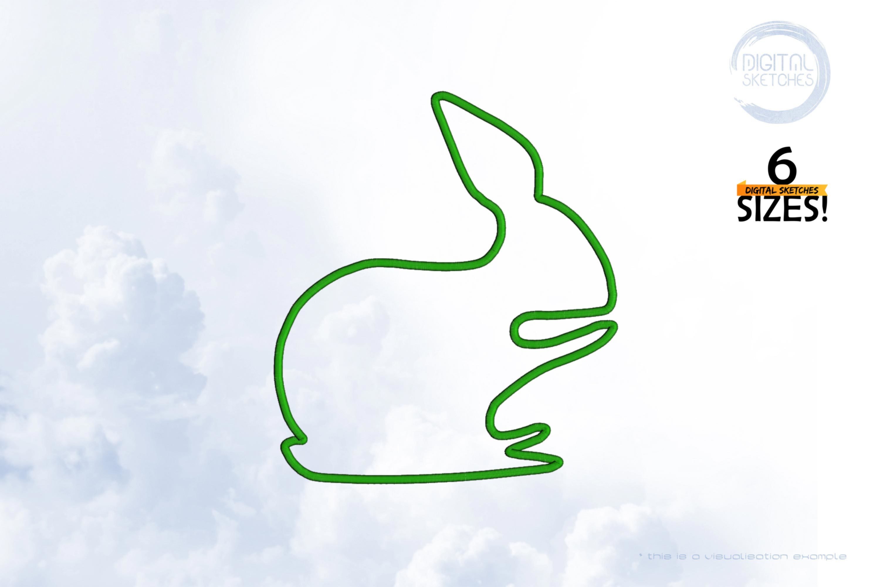 Bunny Applique Design