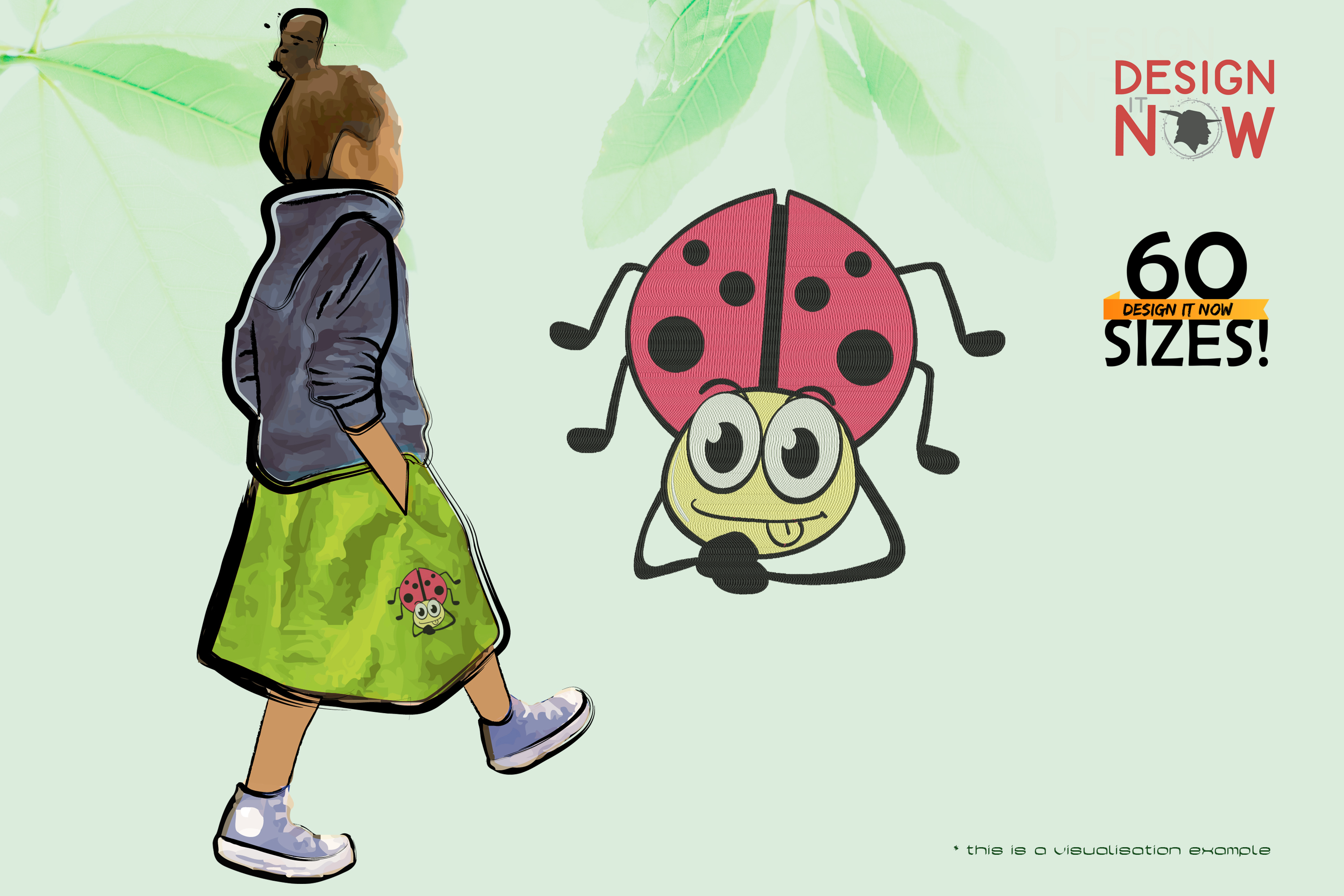 Cartoon Ladybug II