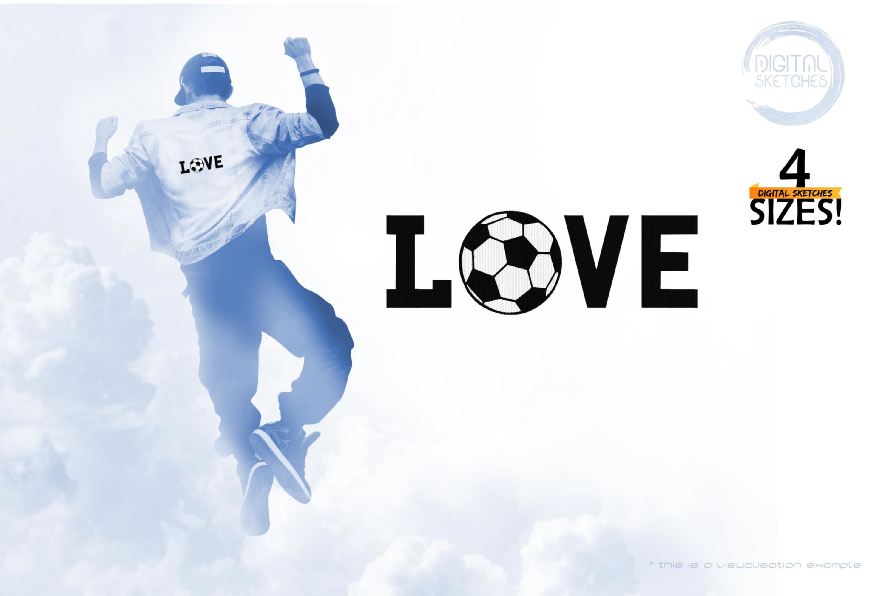 Soccer Ball Love Saying