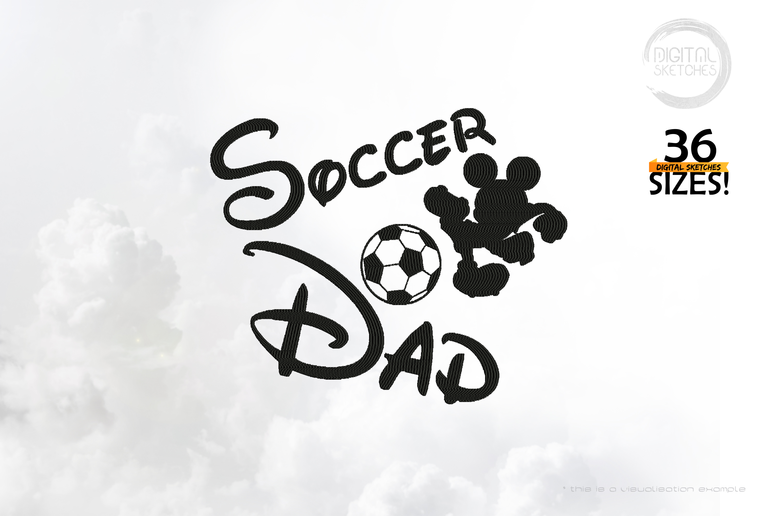 Mouse Soccer Football Dad 