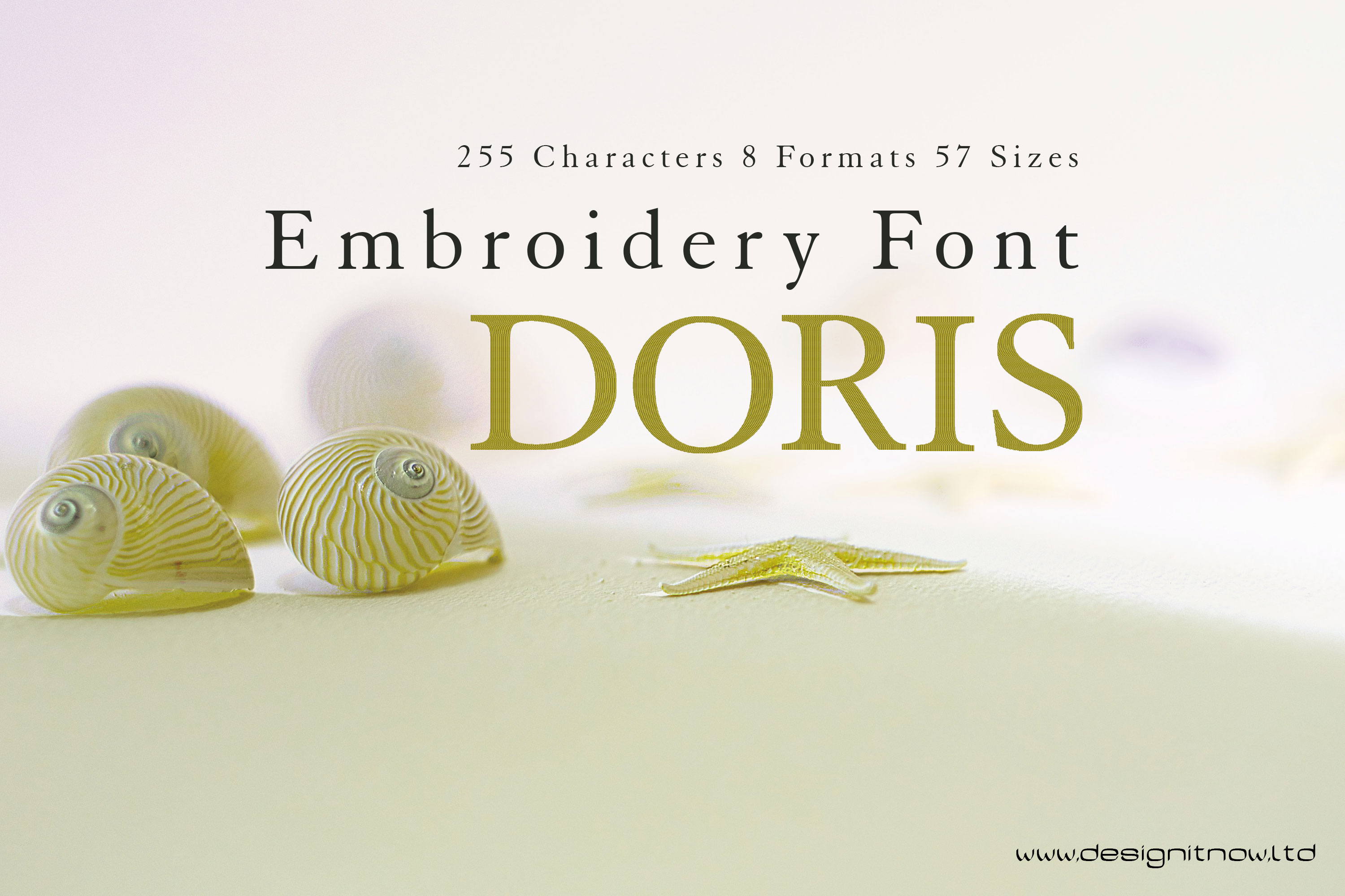 Doris Serif Letters Font