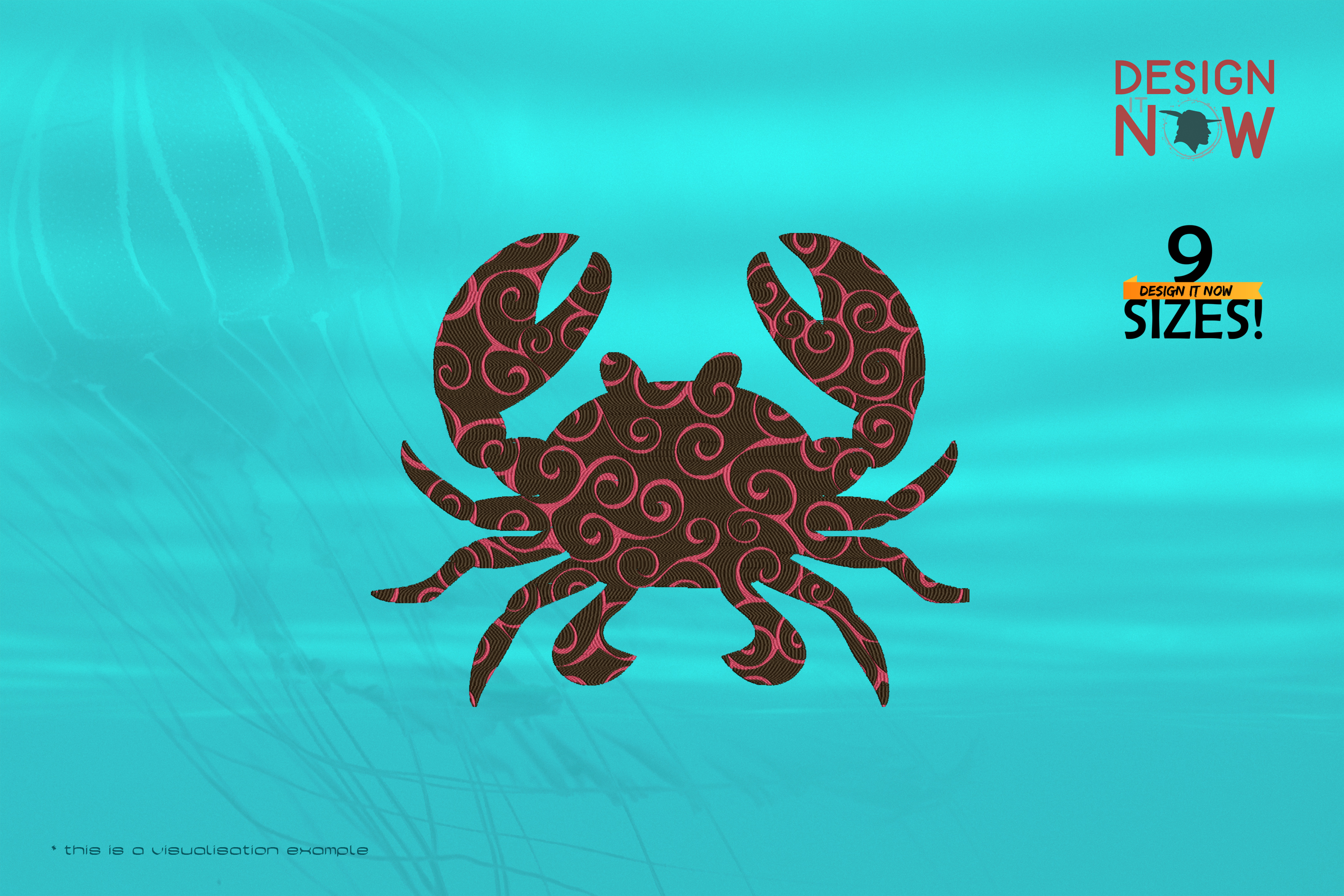 Crab-Decorative Pattern