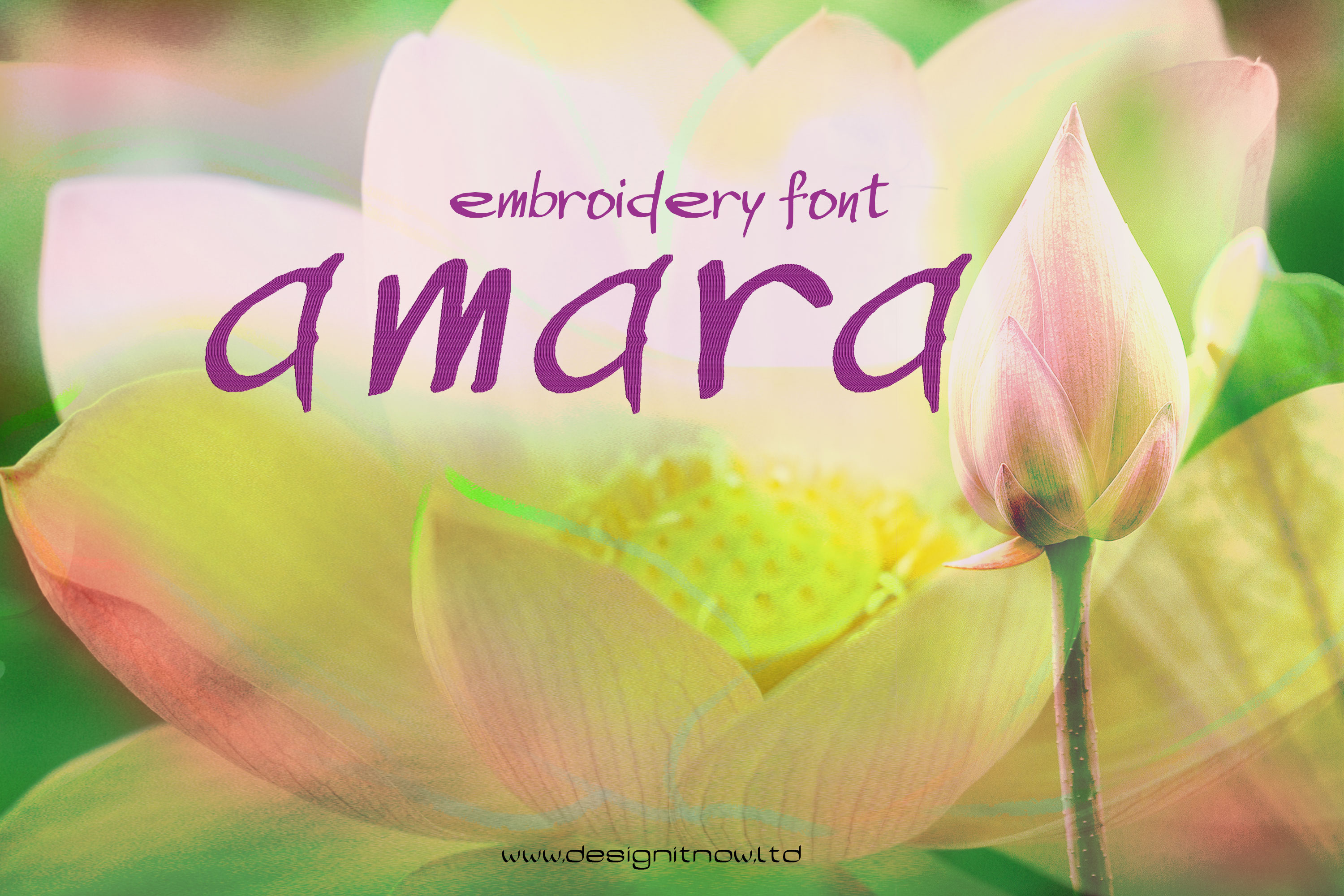 Amara Handwritten Letters Font