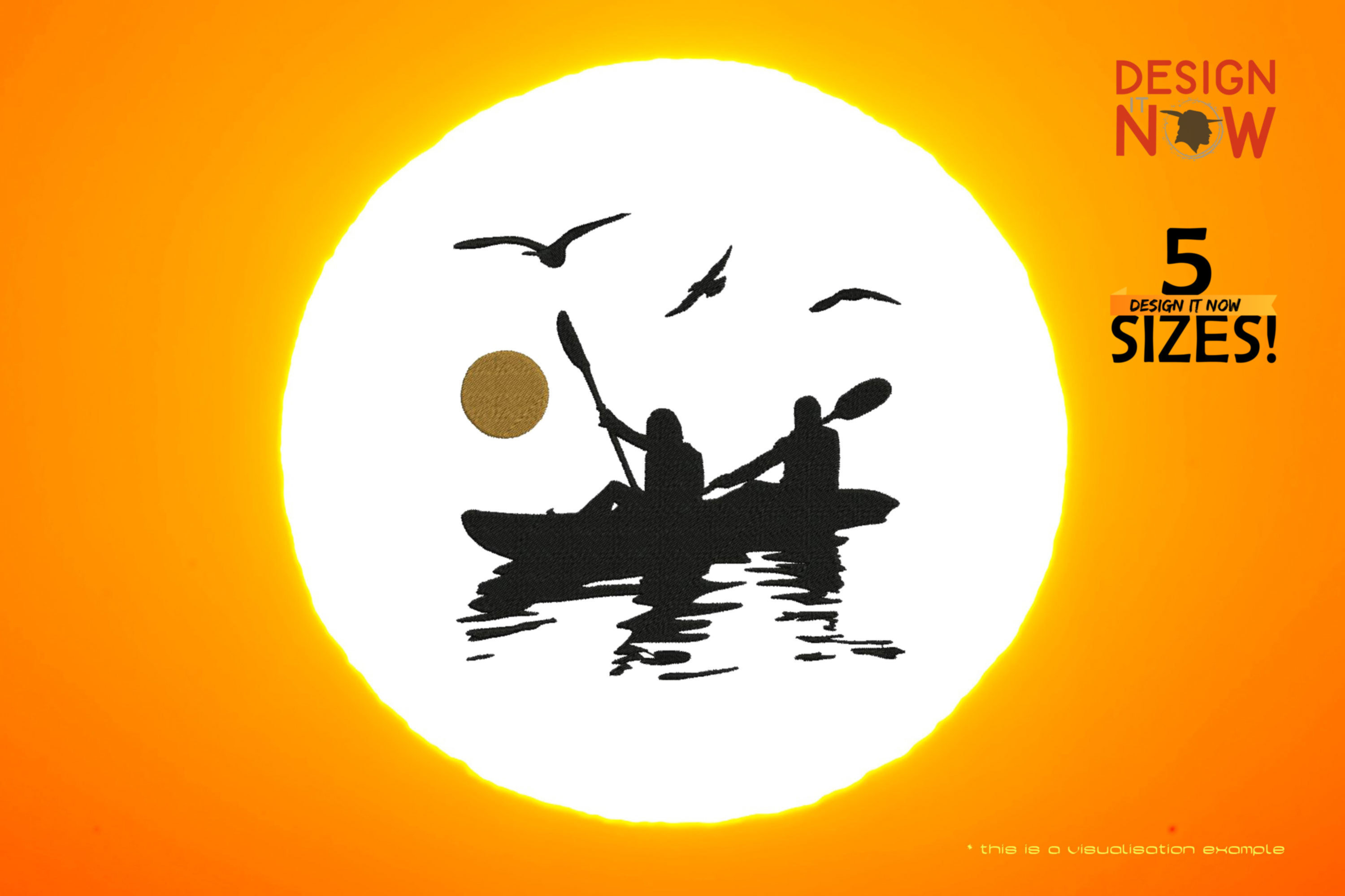 Kayak Sea Sun Birds