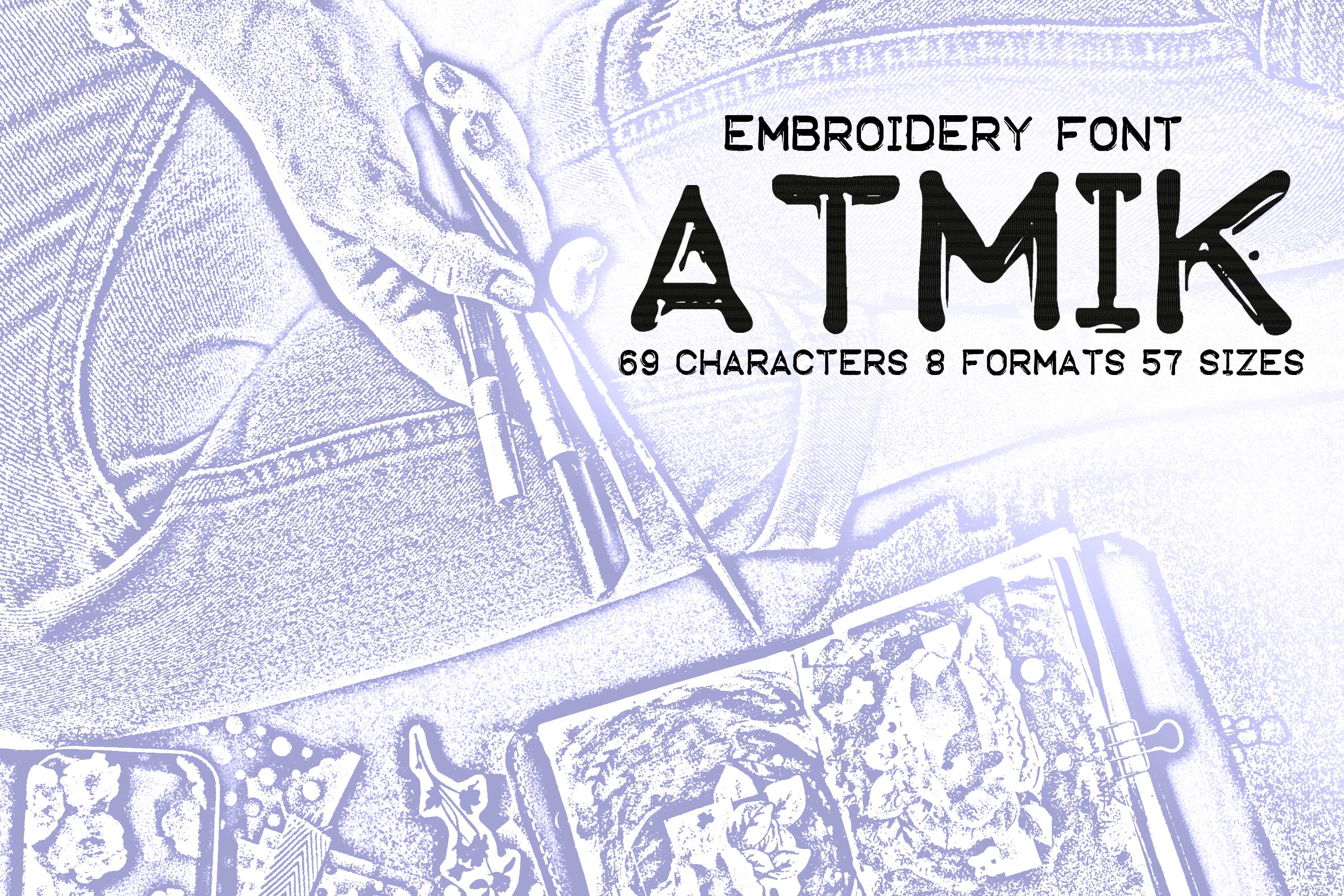 Atmik Typewriter Letters Font