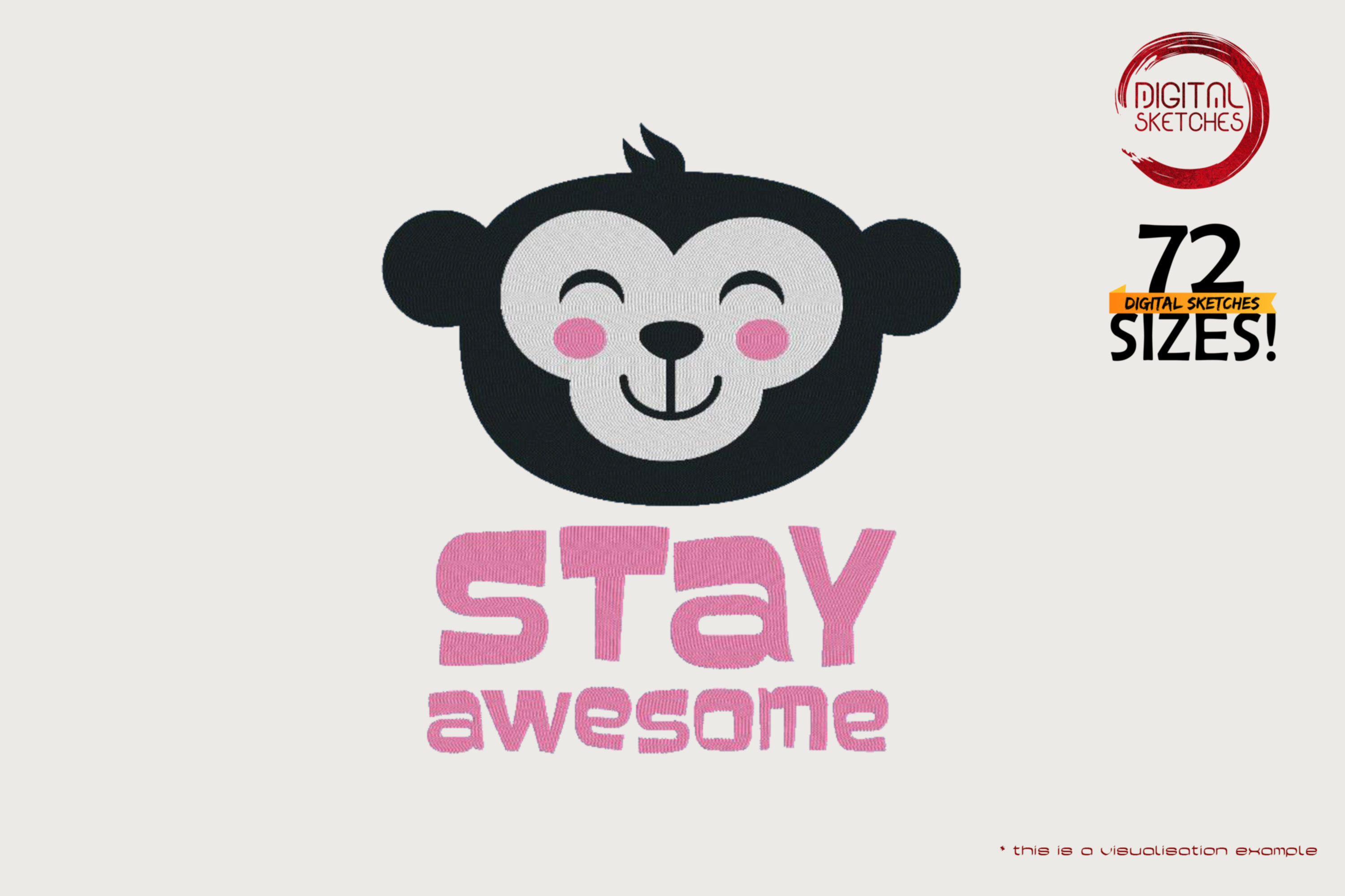 Stay Awesome Monkey