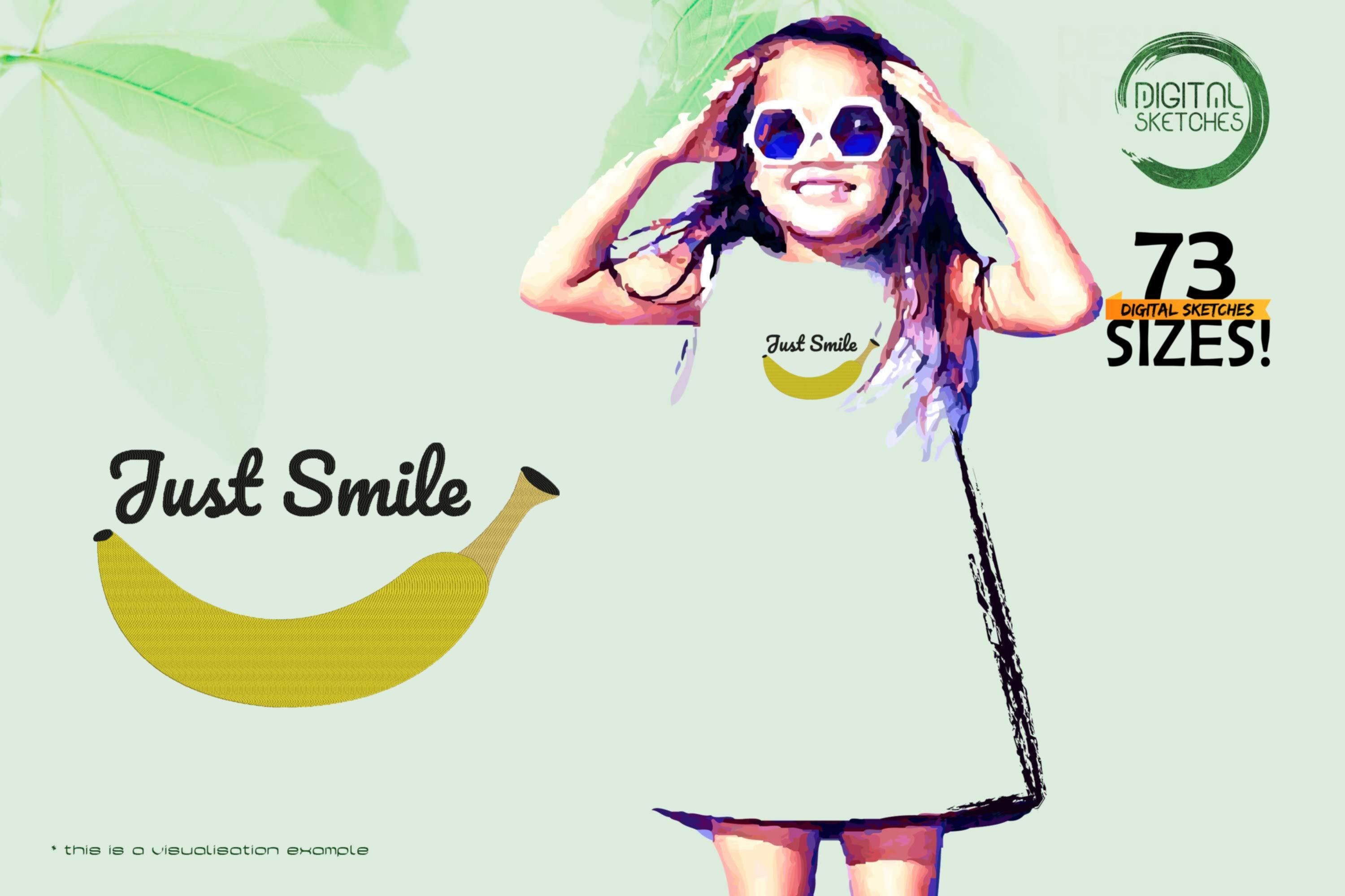 Banana Just Smile