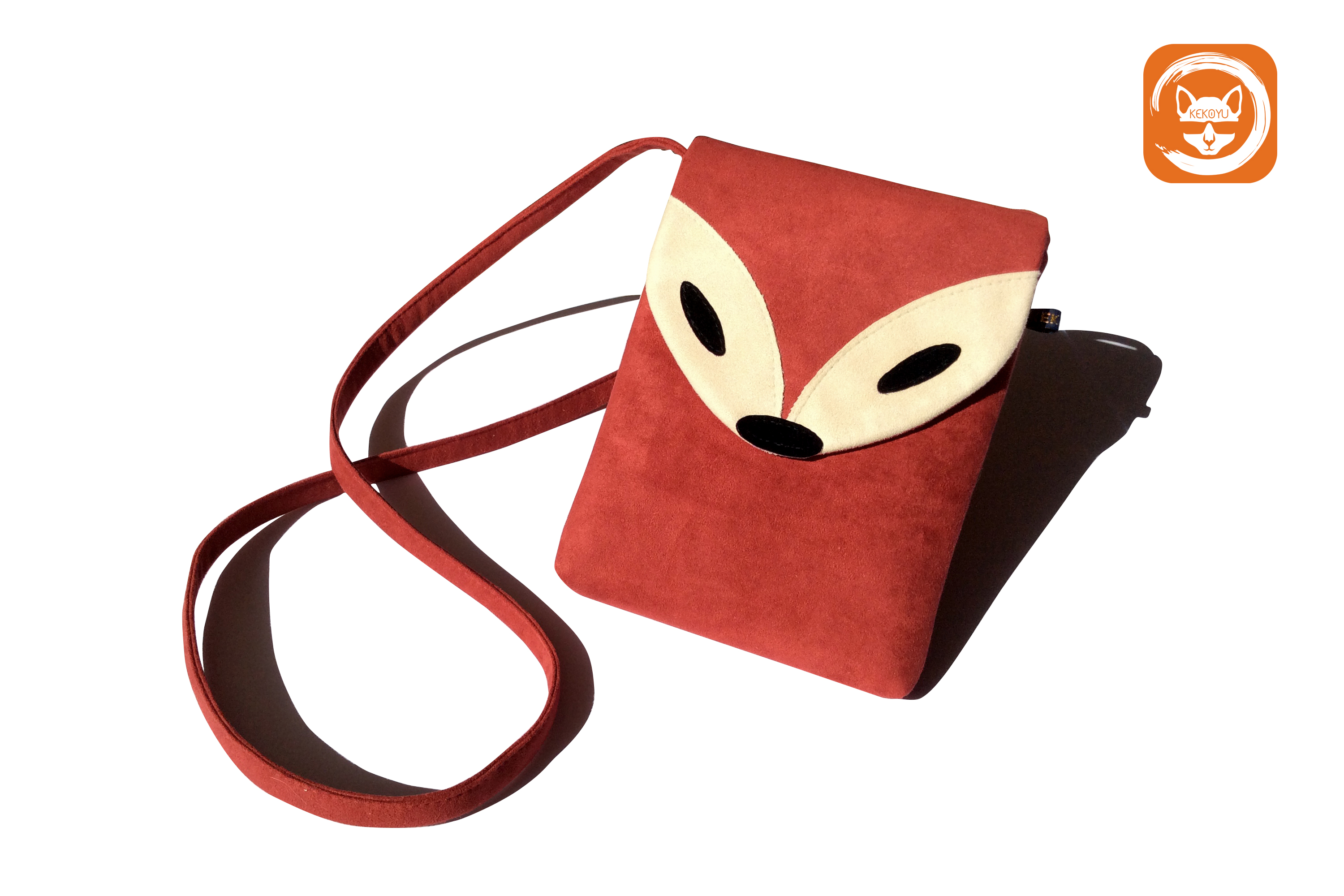 Red Fox Crossbody Bag