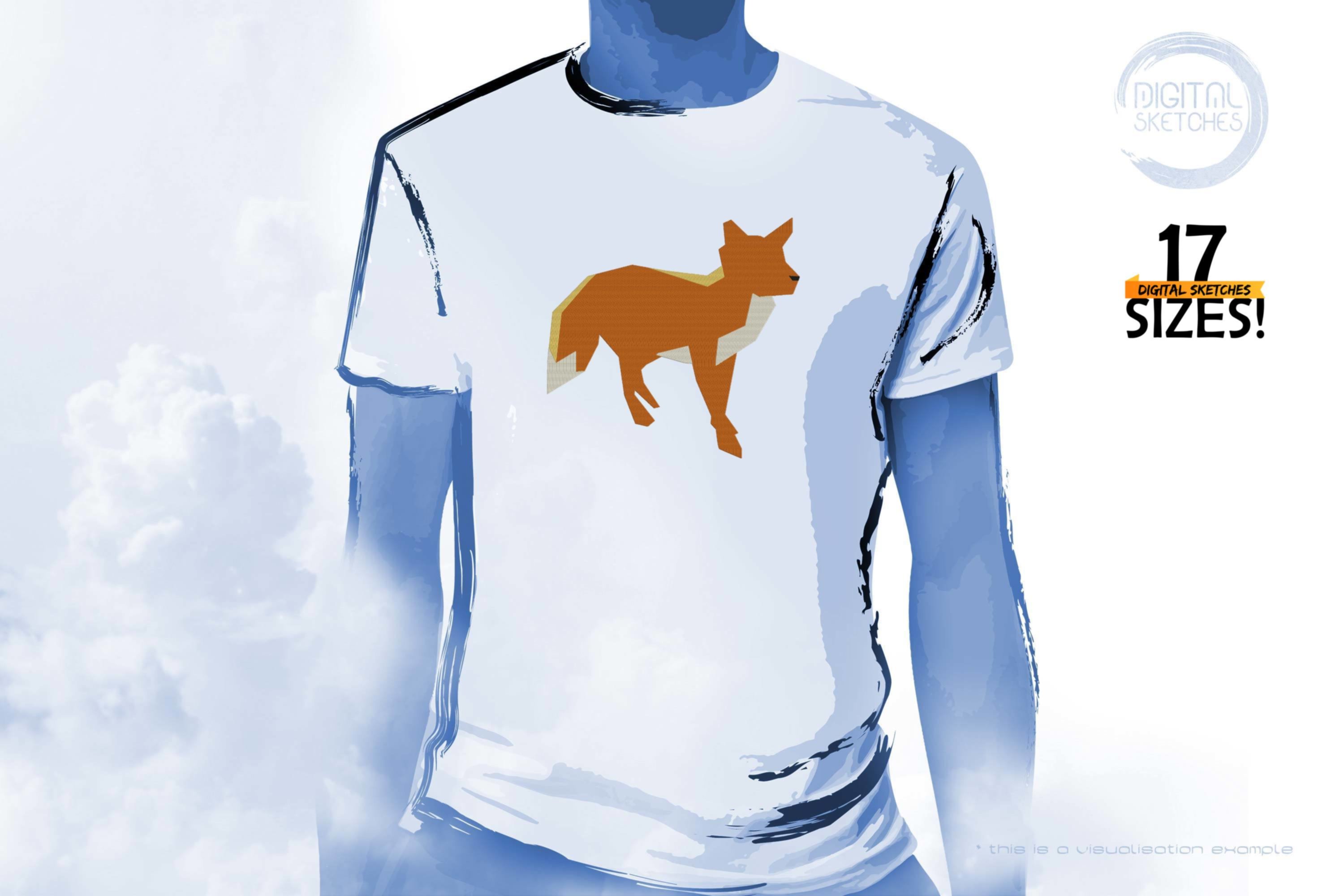 Abstract Animal Fox