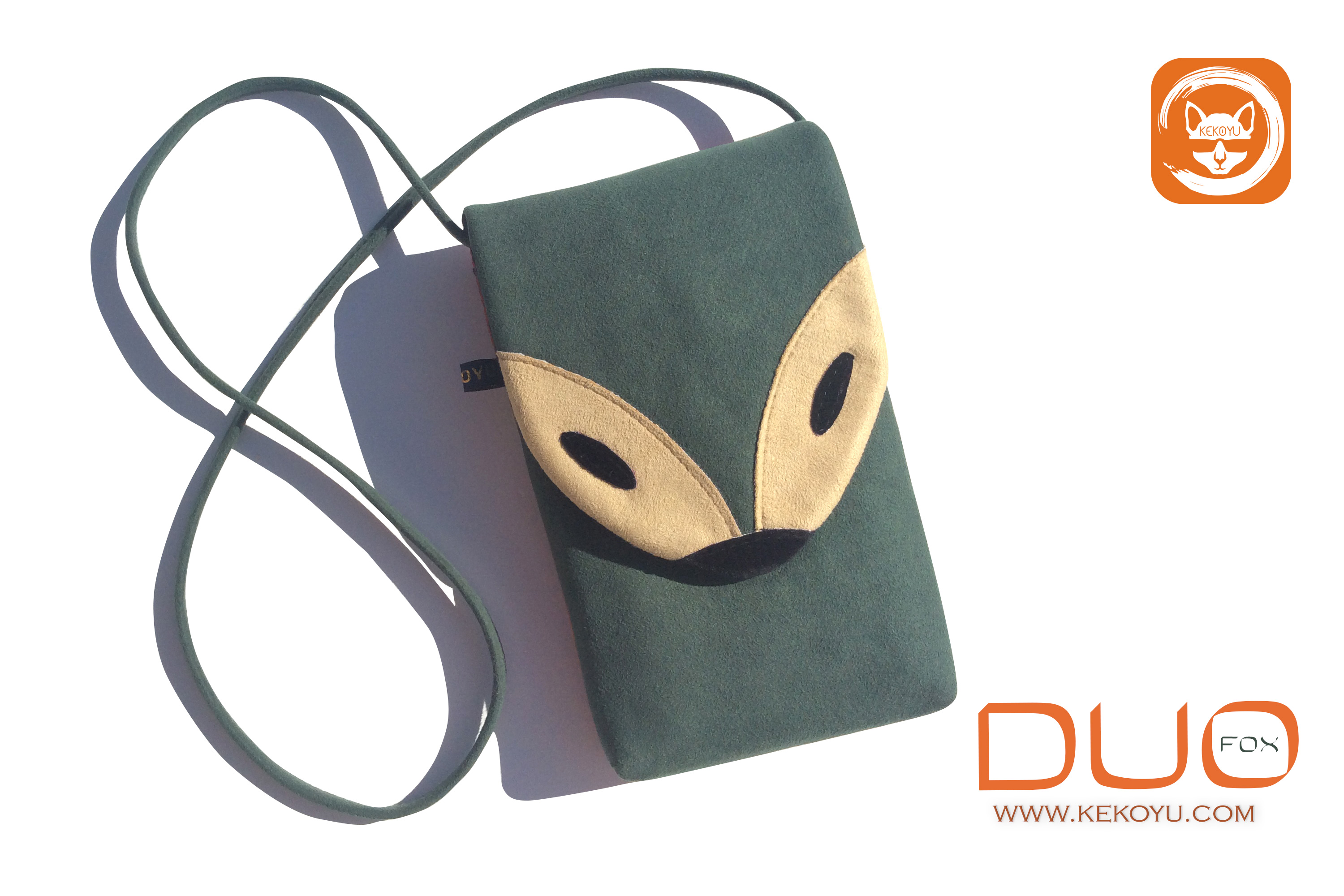 Fox Crossbody Phone Bag Duo Statement