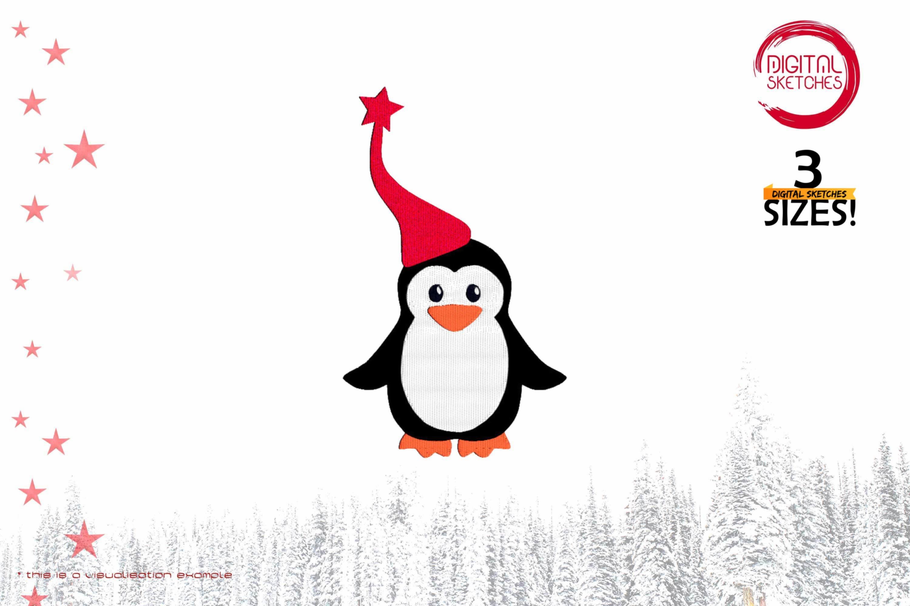 Christmas Elf Penguin