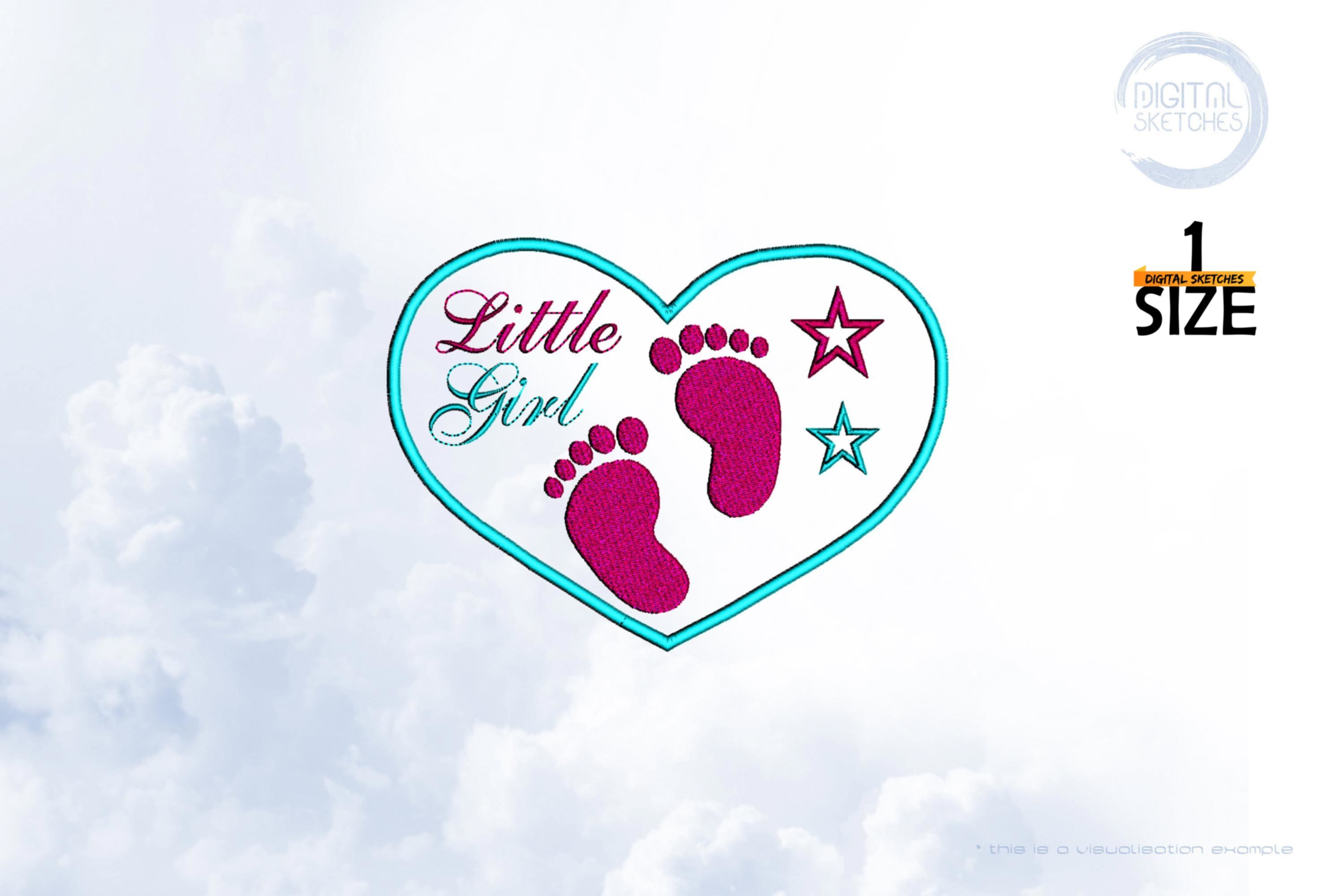Little Baby Girl Heart