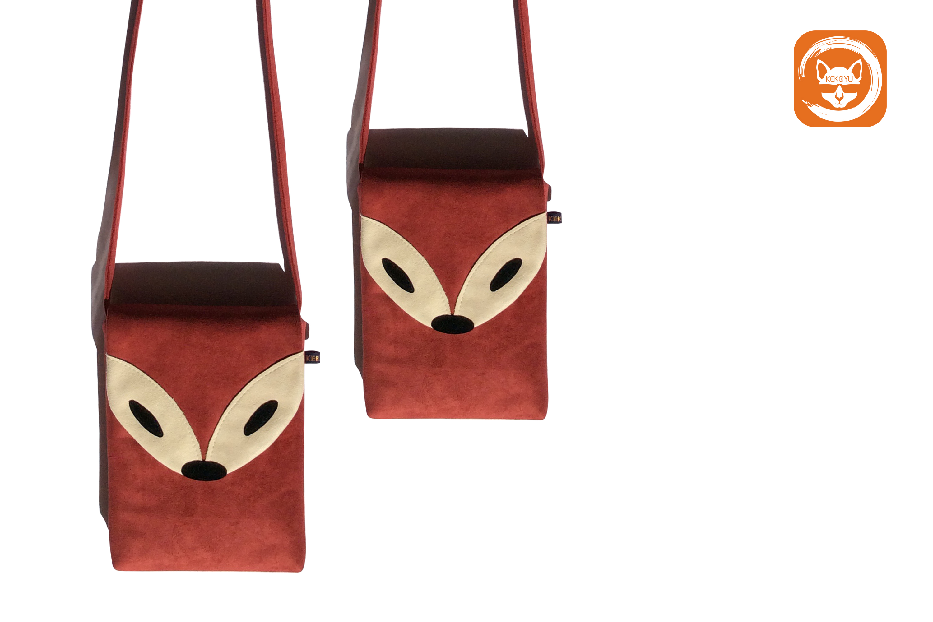 Red Fox Crossbody Bag