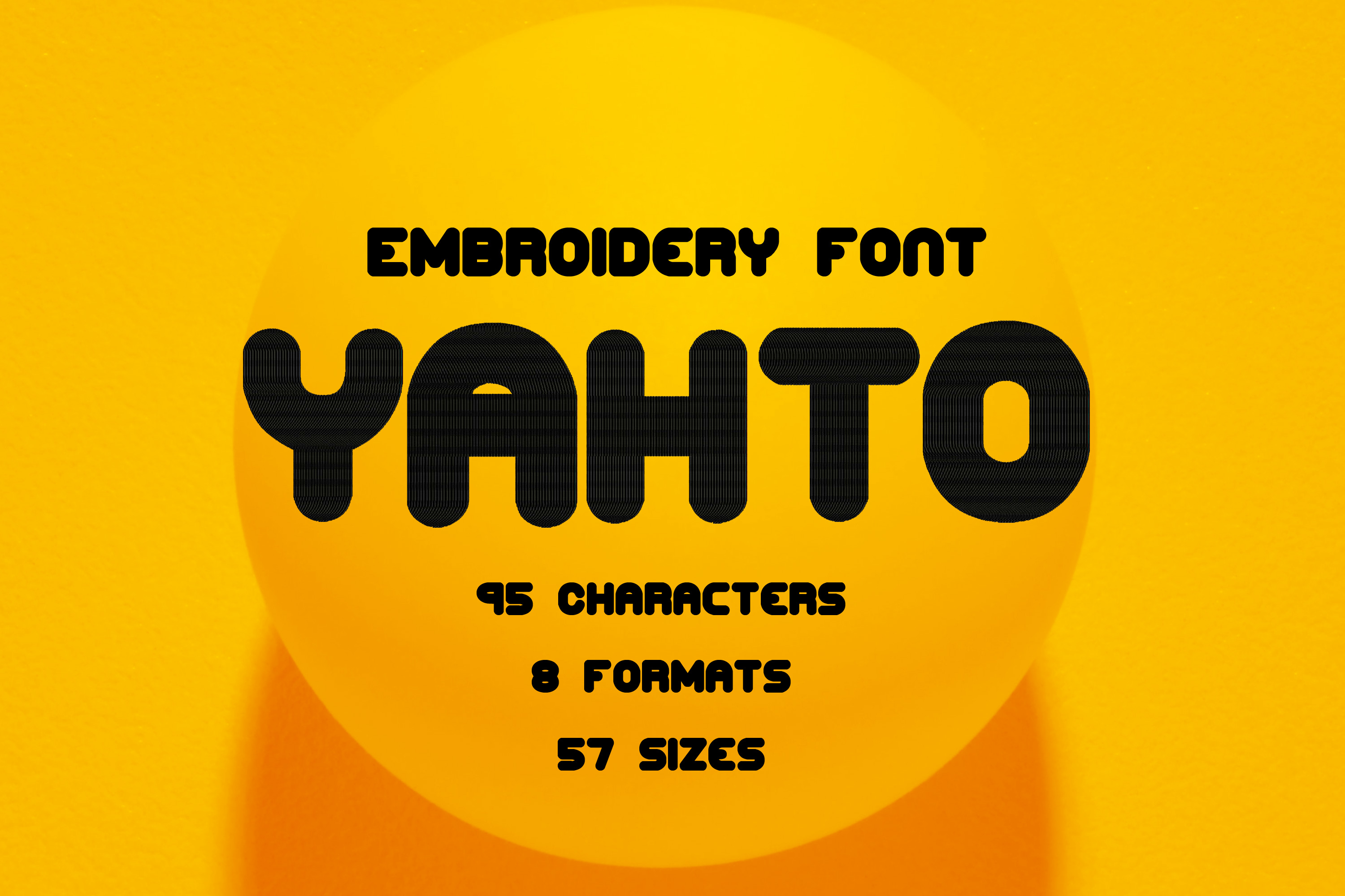 Yahto Rounded Letters Font