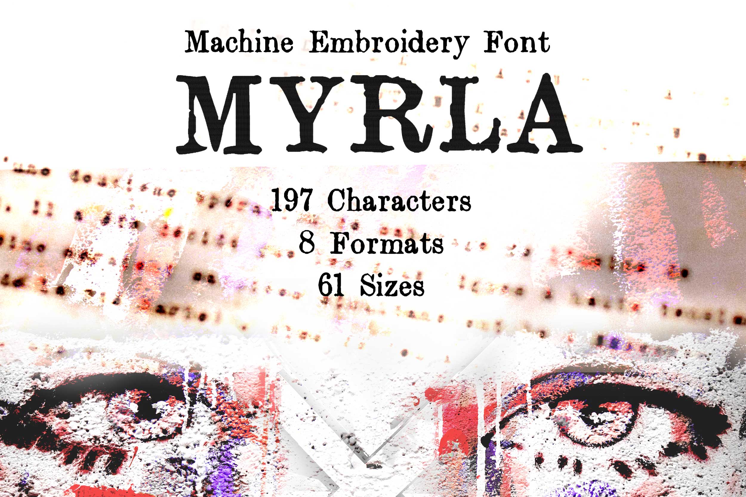 Myrla Typewriter Style Font