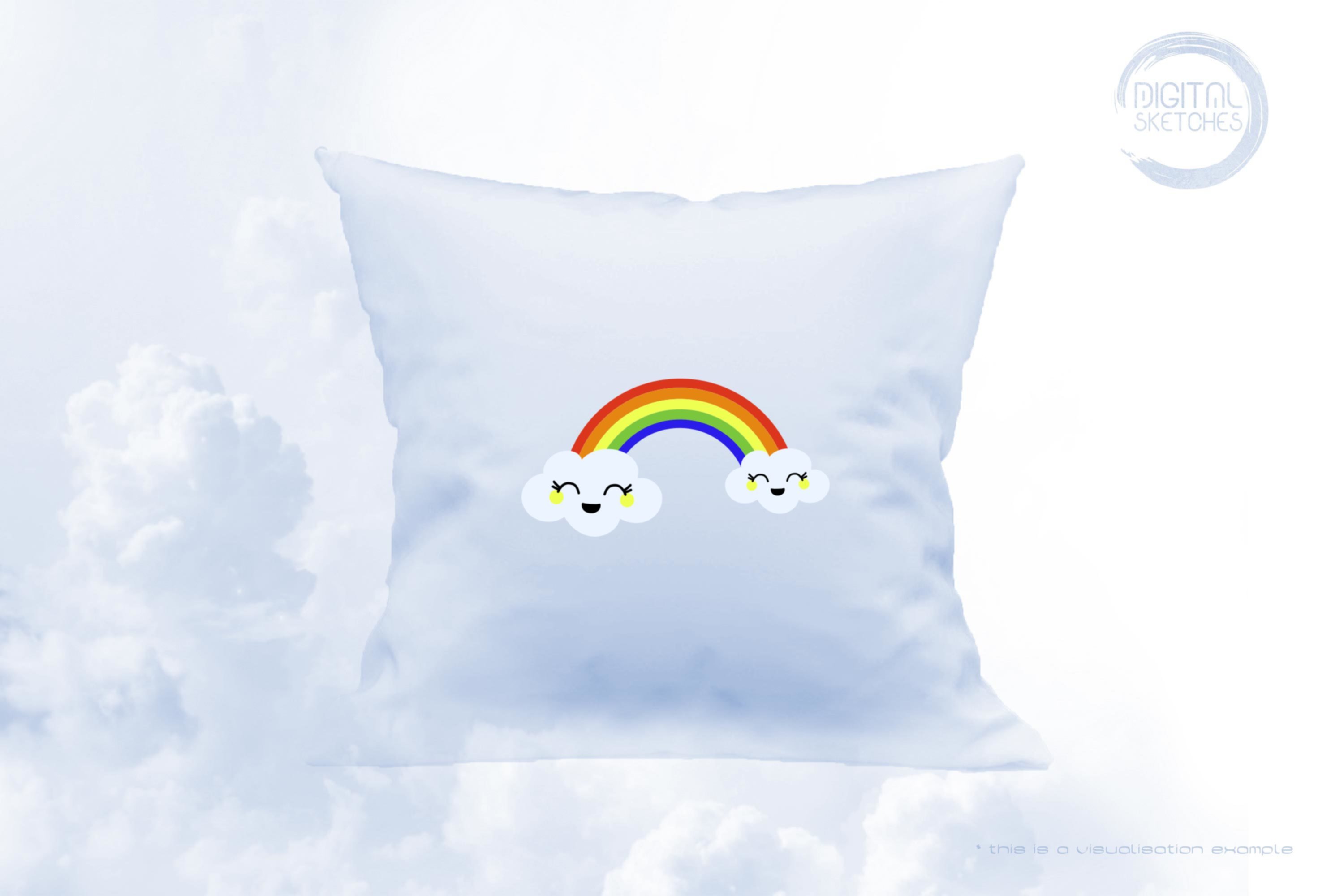 Cute Rainbow Clouds