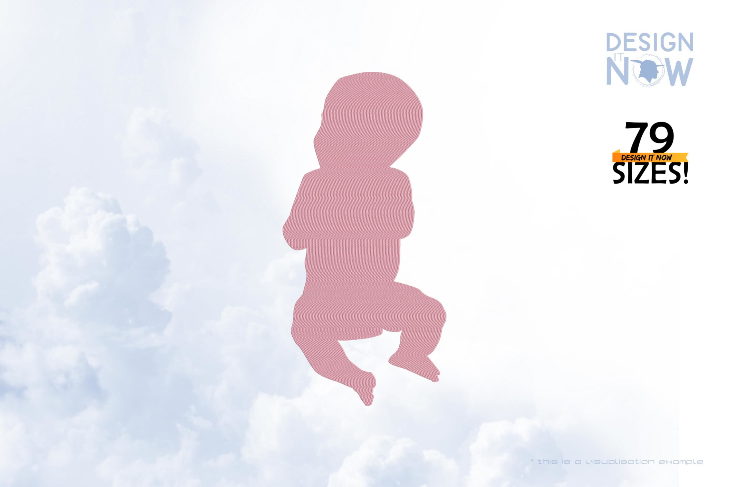 Crawling Baby Silhouette V