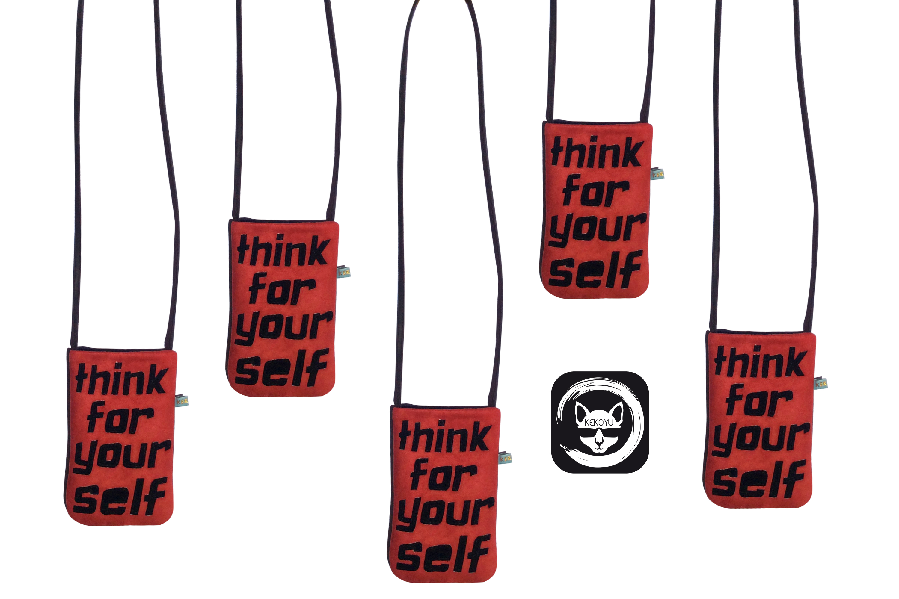 think for yourself crossbody bag