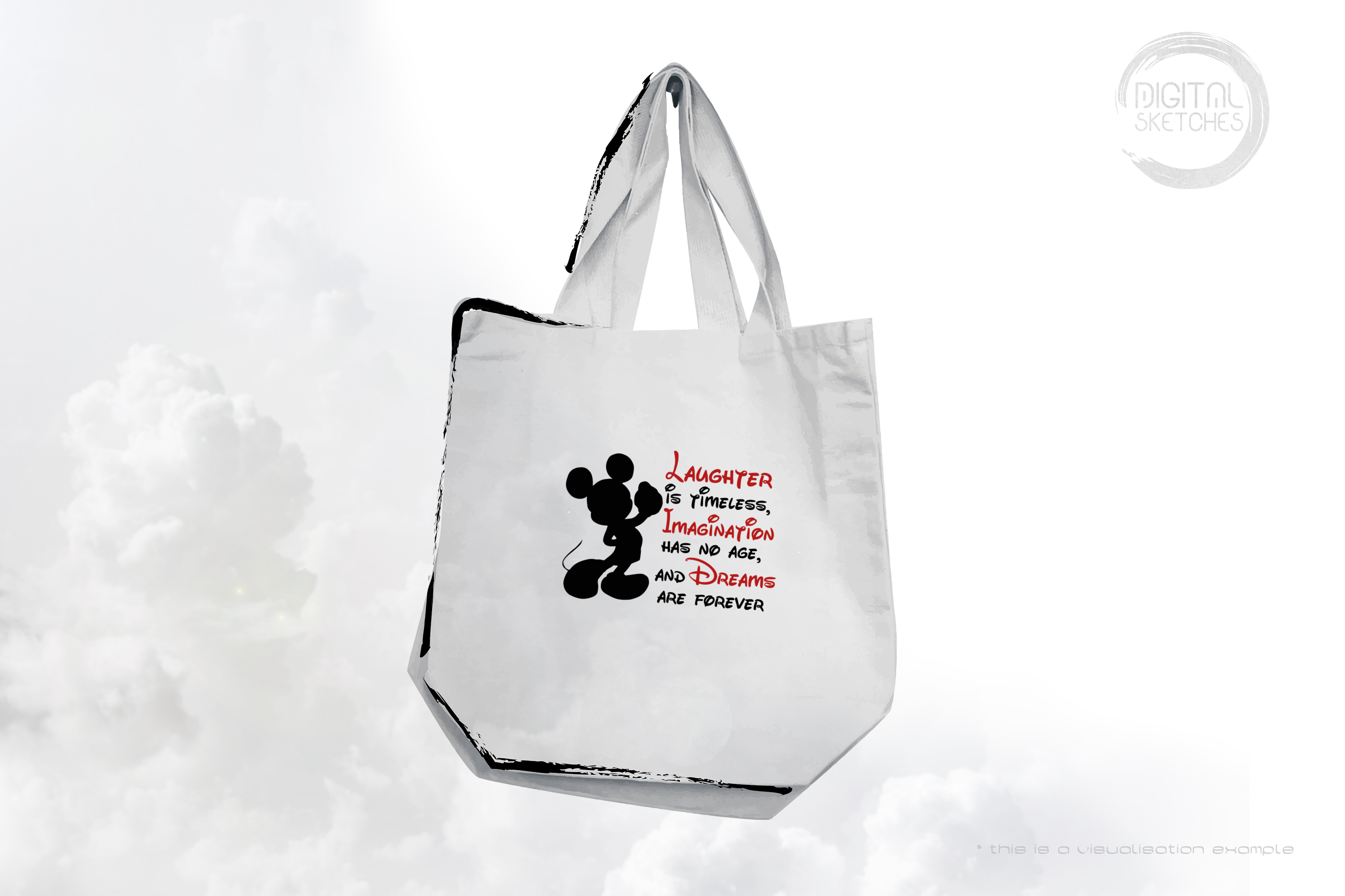 Laughter Imagination Dreams Mouse Quote