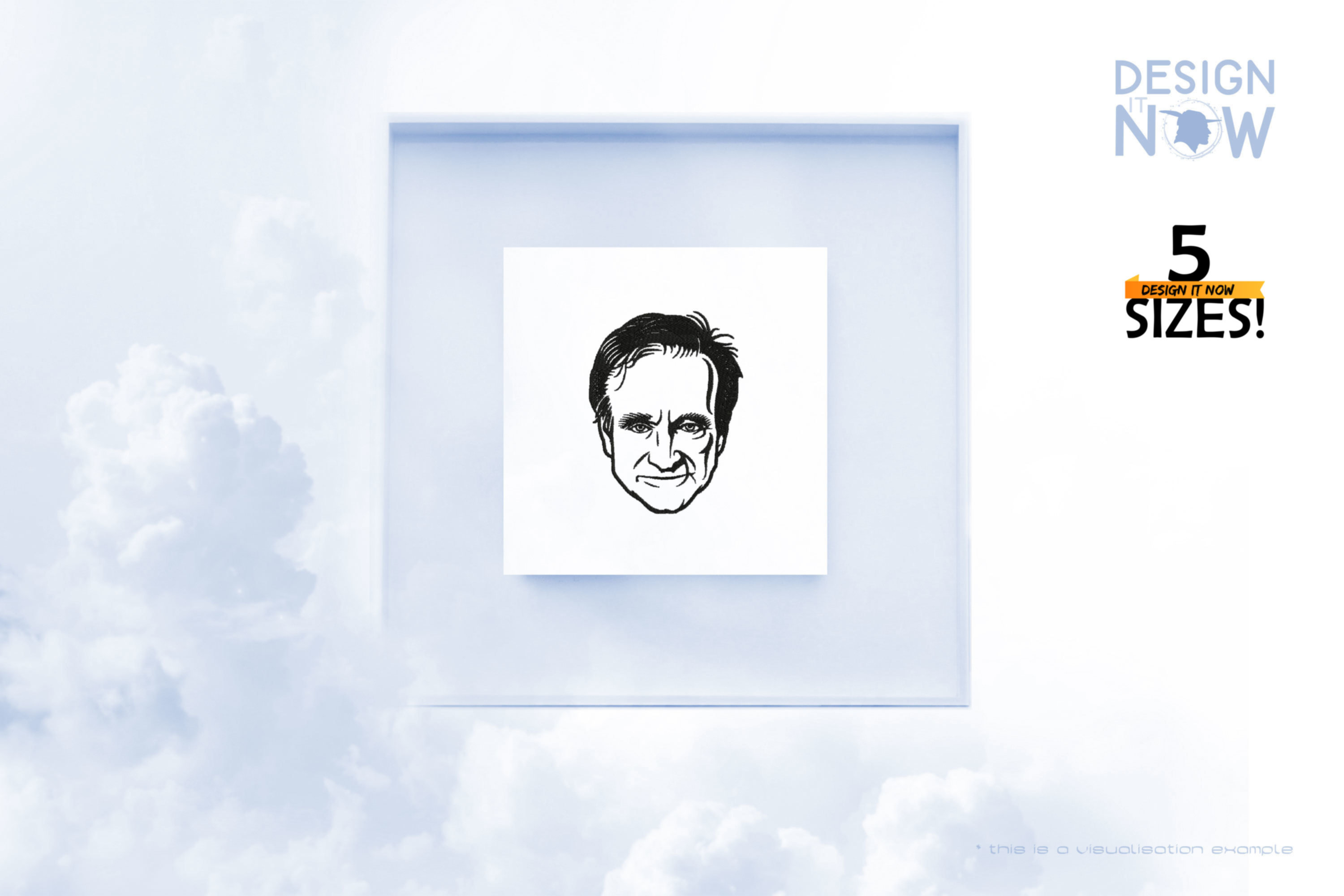  Tribute To Actor Robin McLaurin Williams aka Robin Williams (Portrait)