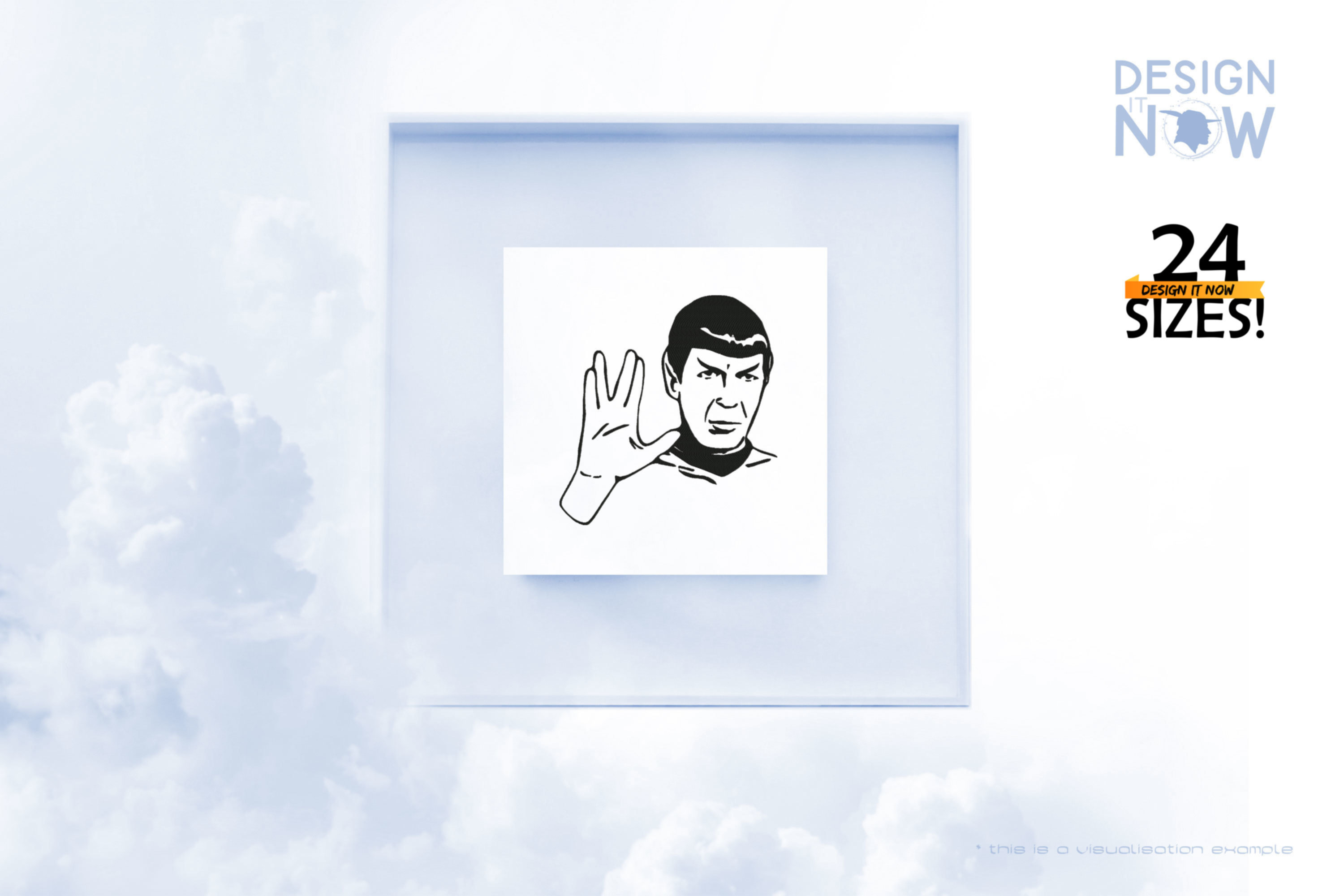 Tribut To Fictional Character Spock aka Spock