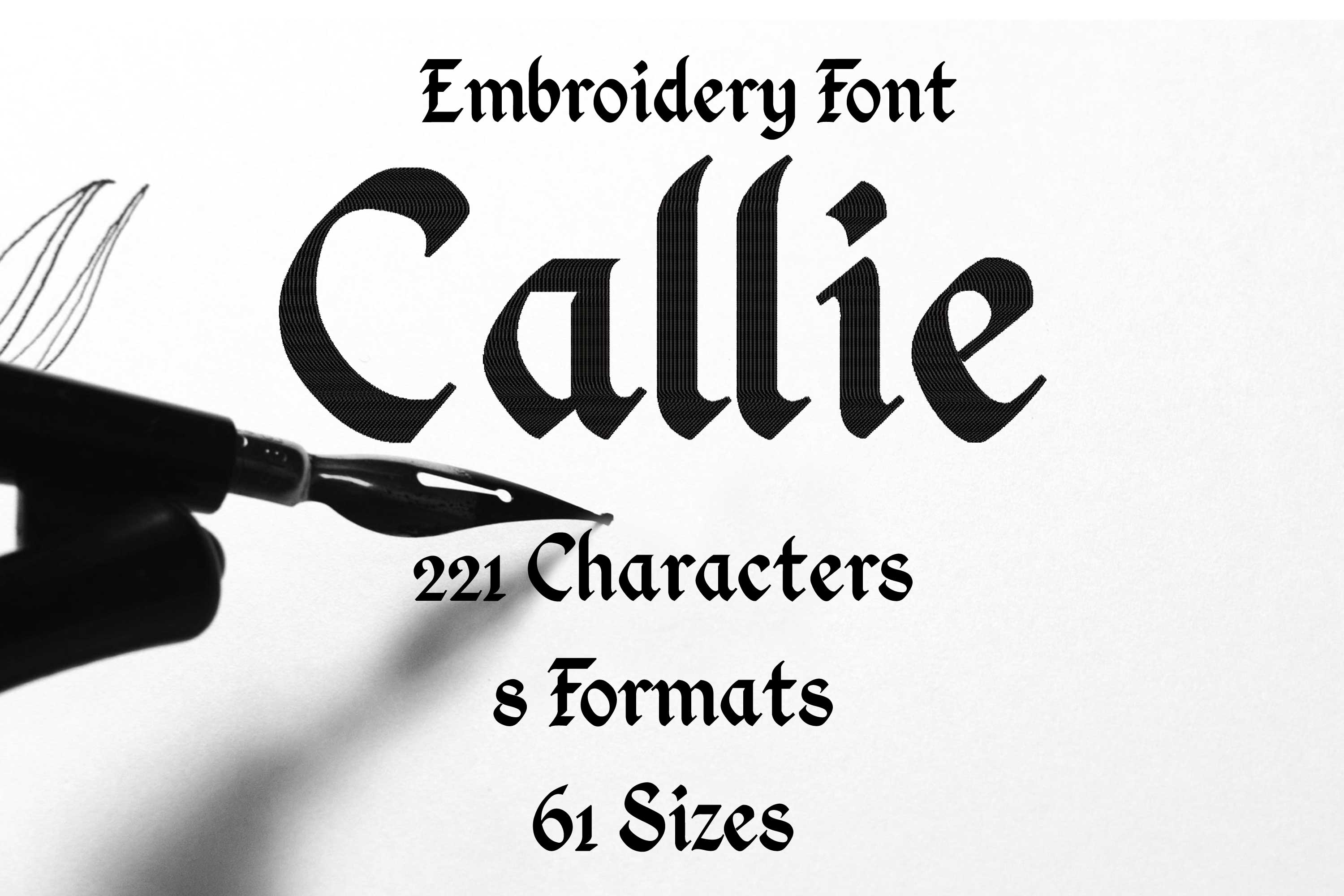 Callie Calligraphy Letters