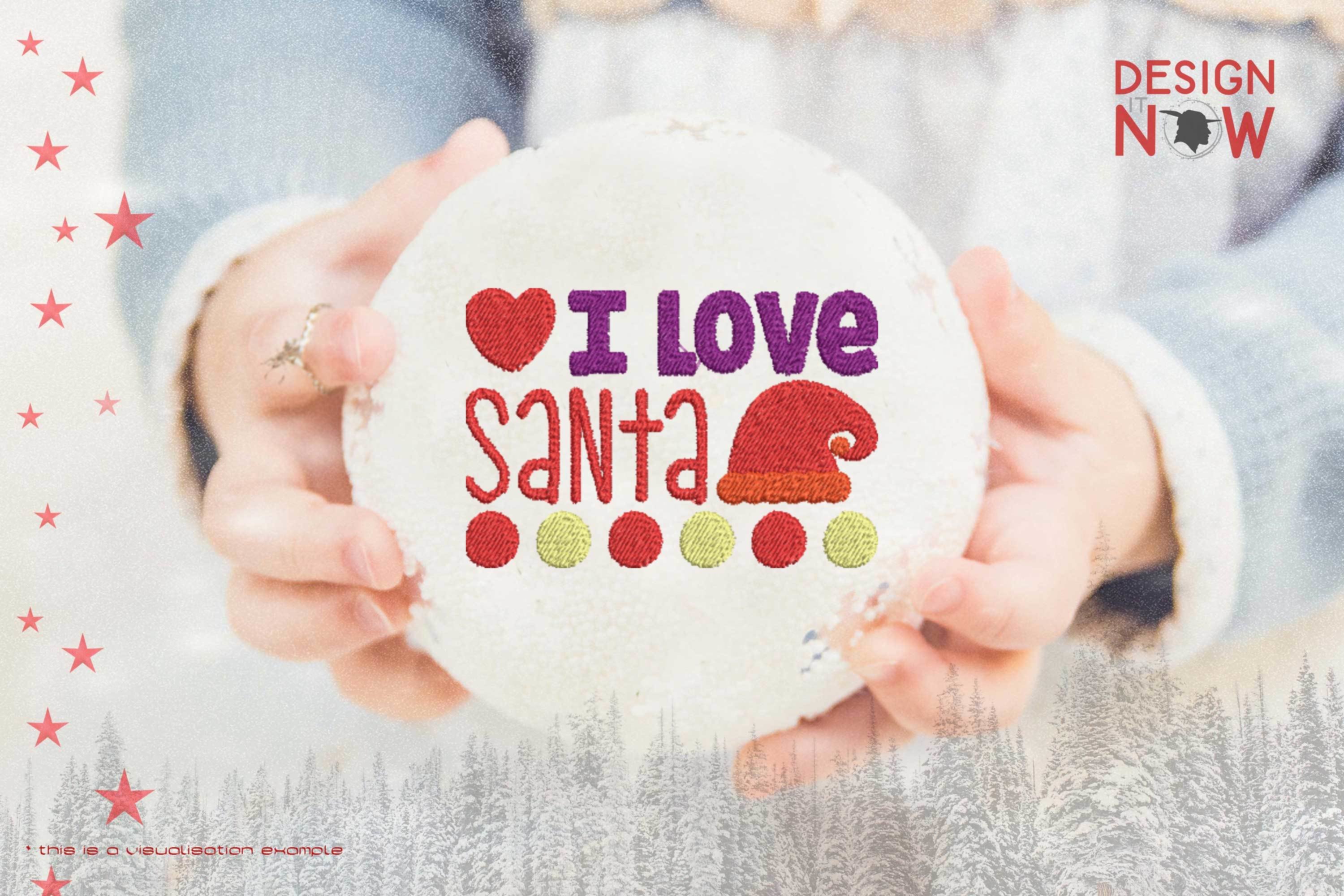 Love Santa Christmas Saying